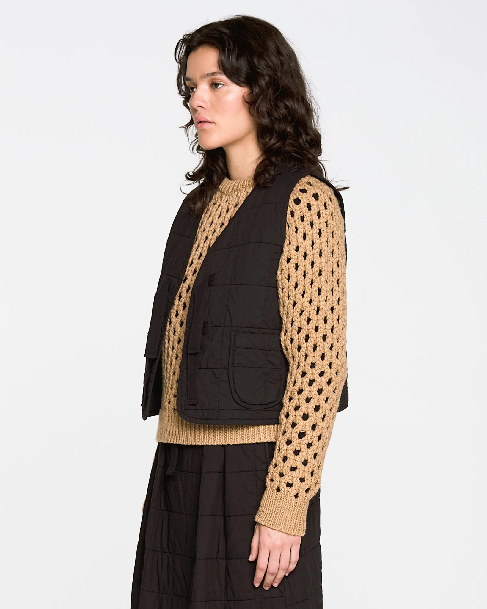 G.o.D Fisherman Sweater Yarn Poesie Bio Almond sold by Eat Dust product image thumbnail 3