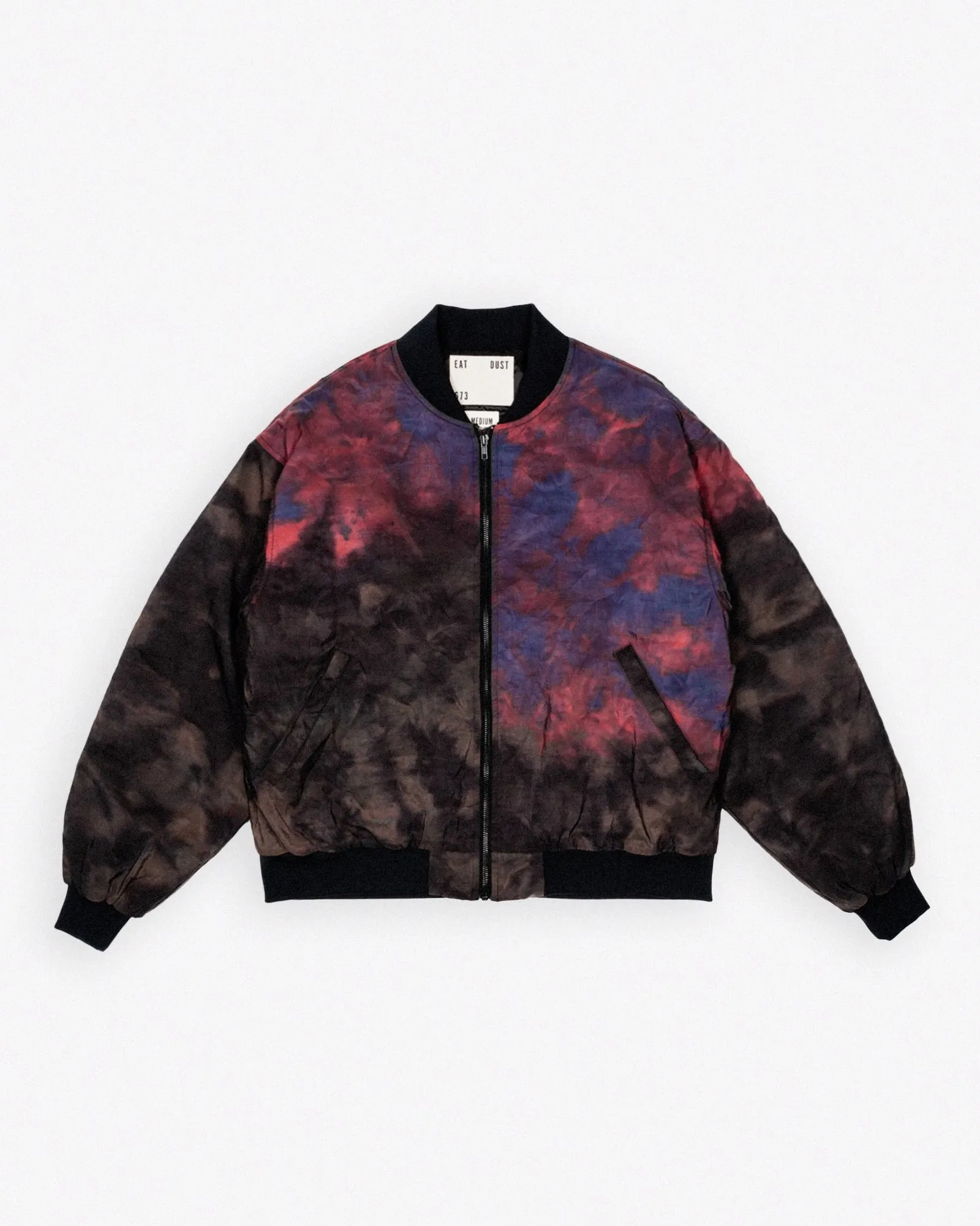 Bomber Tie Dye Nylon Coral sold by Eat Dust