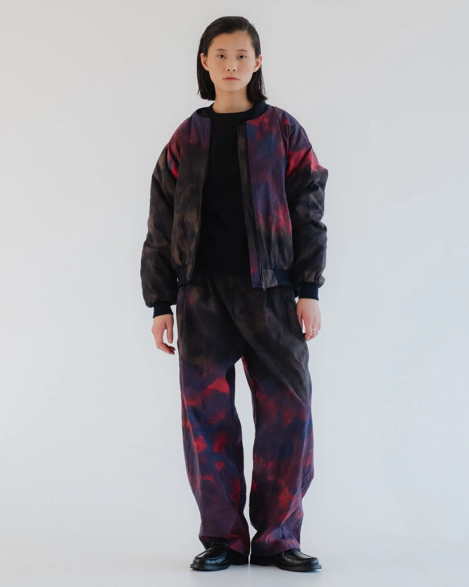 Bomber Tie Dye Nylon Coral sold by Eat Dust product image thumbnail 4
