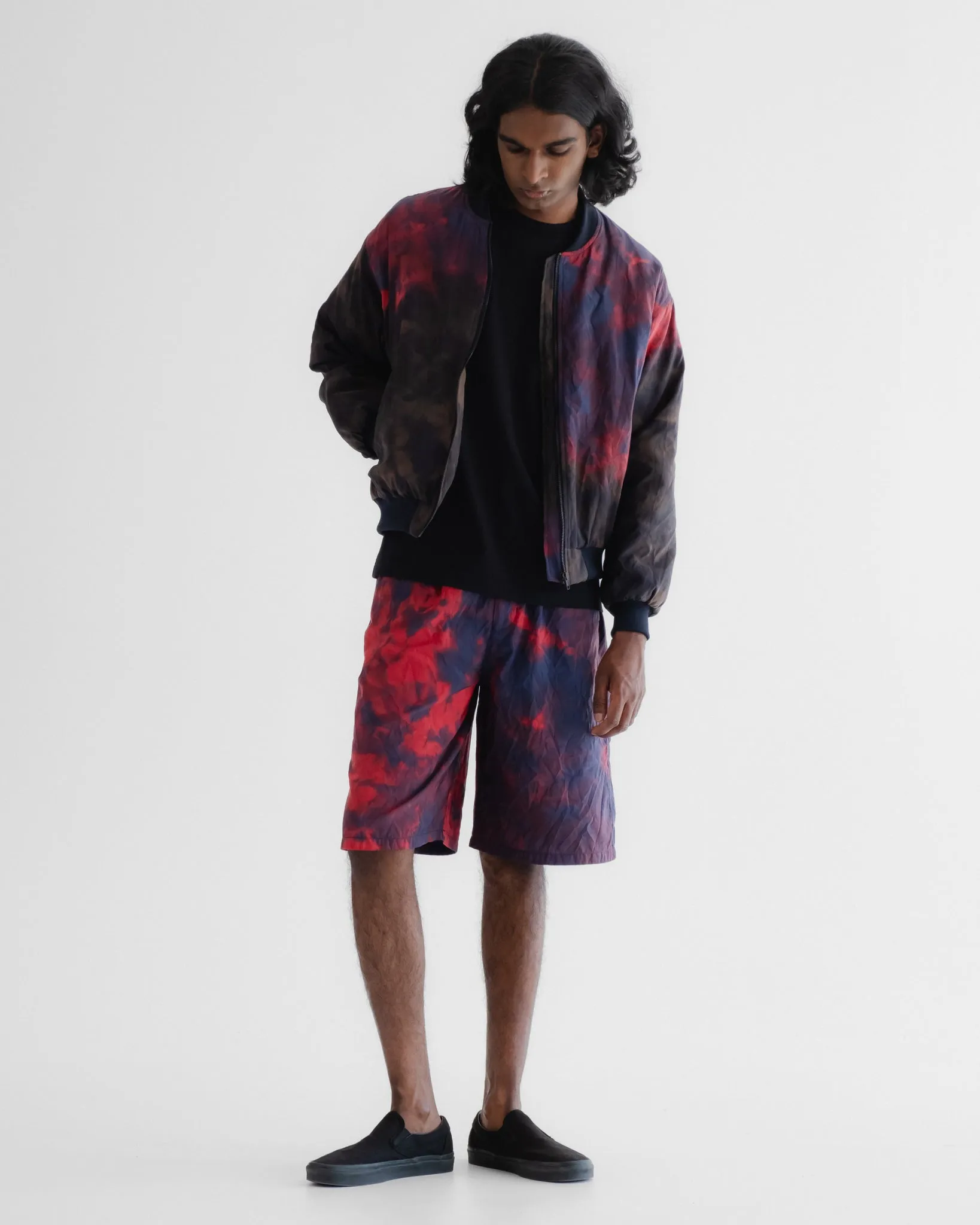 Bomber Tie Dye Nylon Coral sold by Eat Dust product image thumbnail 5