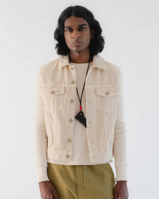 Biker Vest Obi Cotton Cement sold by Eat Dust