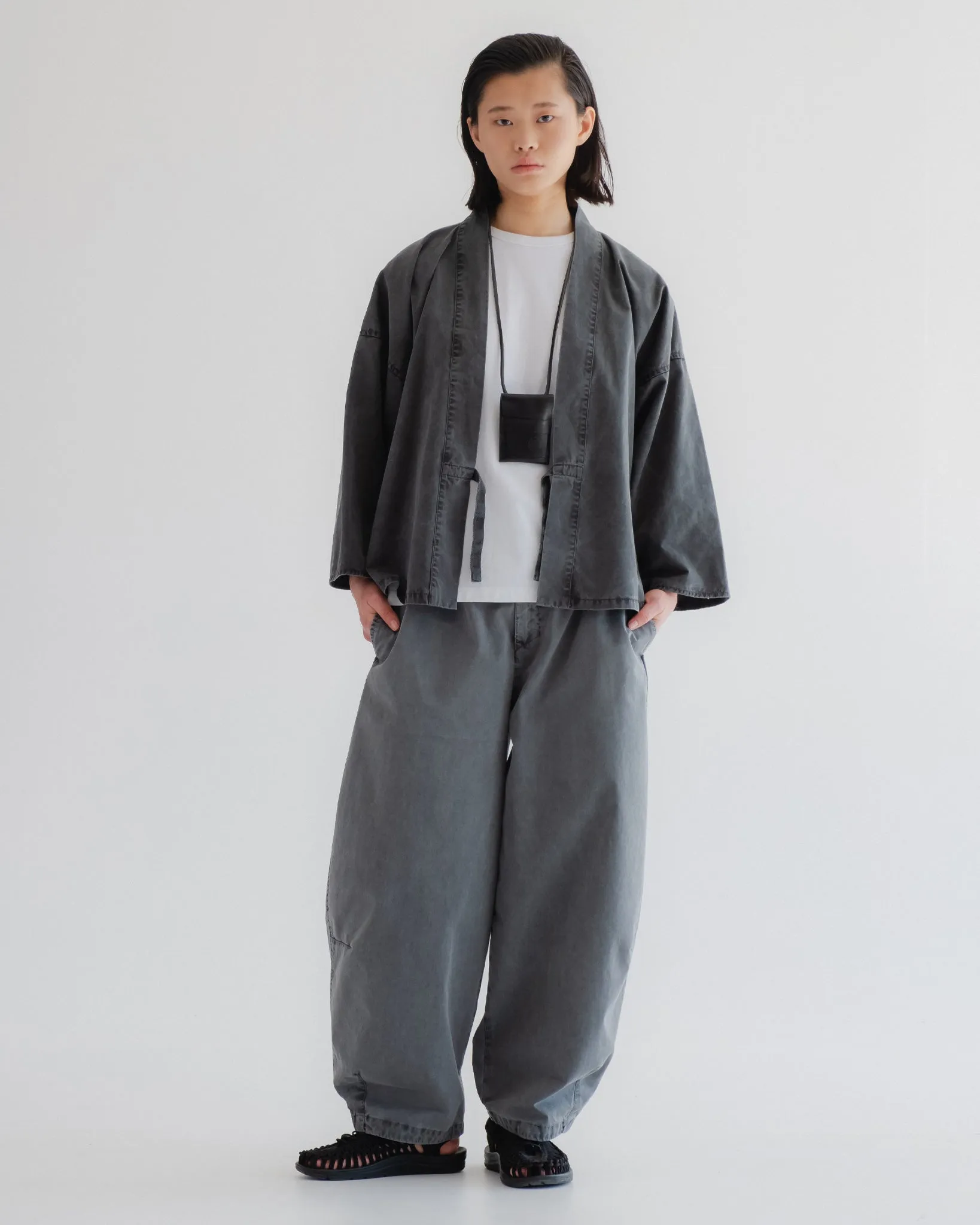 Sultan Pants Fine Broken Twill Asphalt sold by Eat Dust product image thumbnail 3