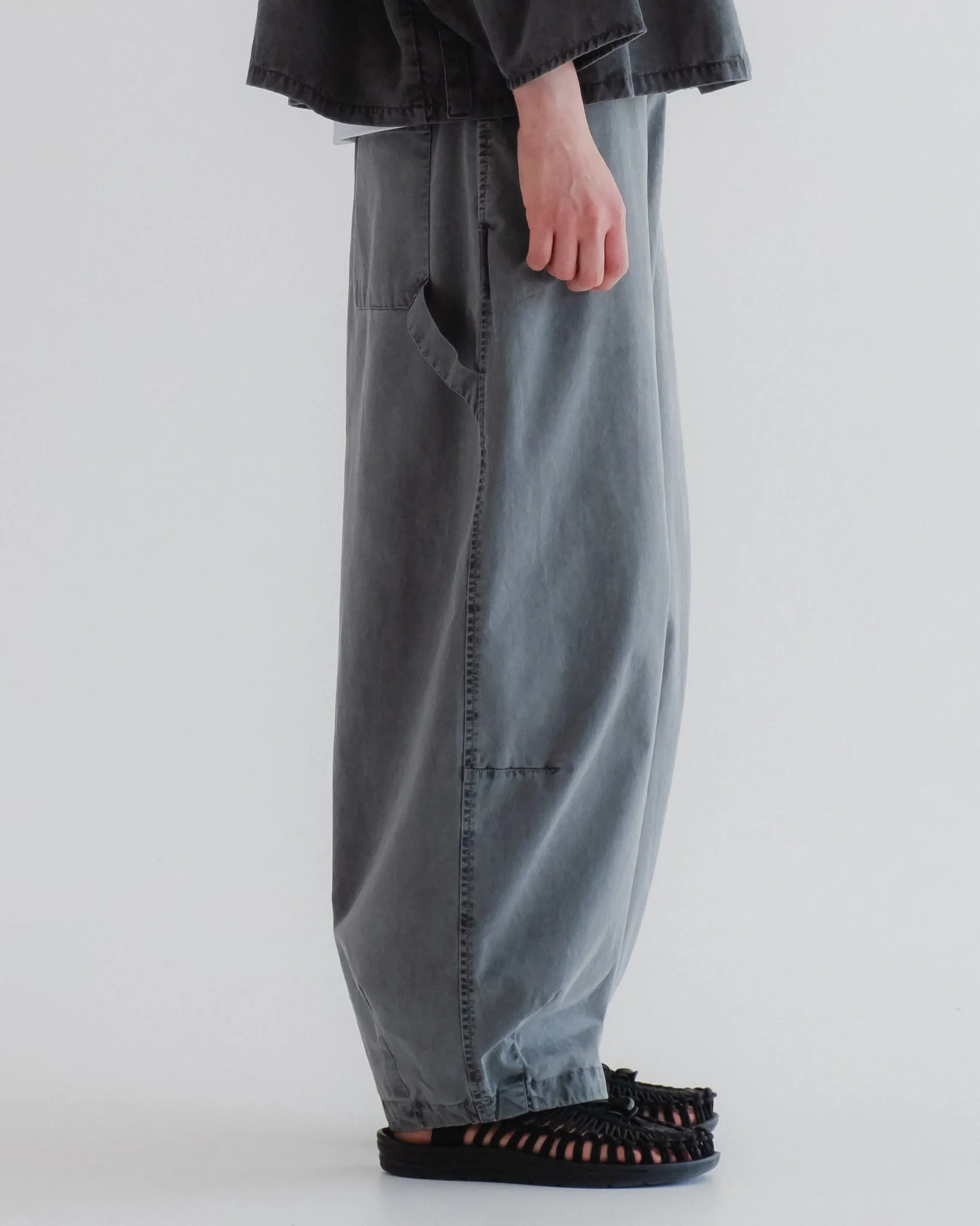Sultan Pants Fine Broken Twill Asphalt sold by Eat Dust product image thumbnail 5