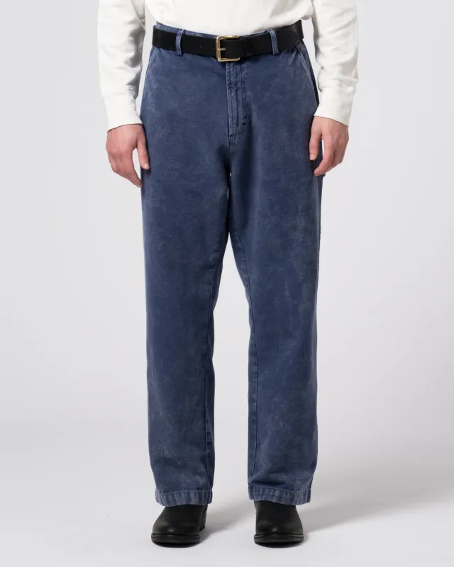 Oakland Chino Canvas Infinity Blue made by Eat Dust