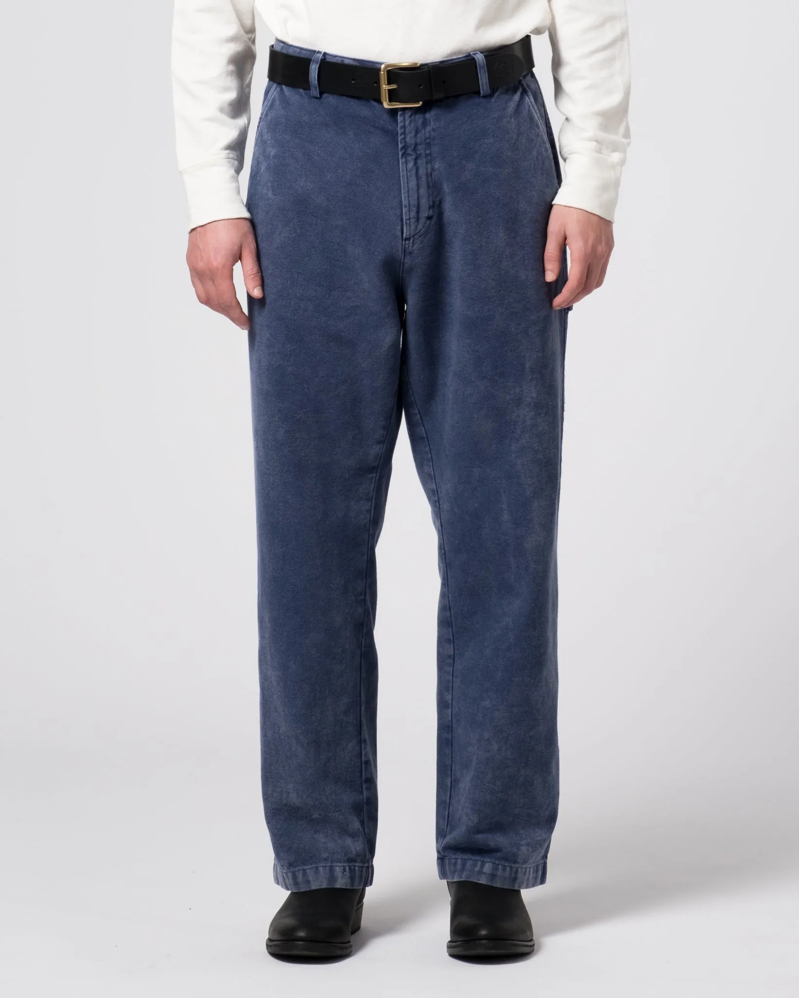 Oakland Chino Canvas Infinity Blue sold by Eat Dust