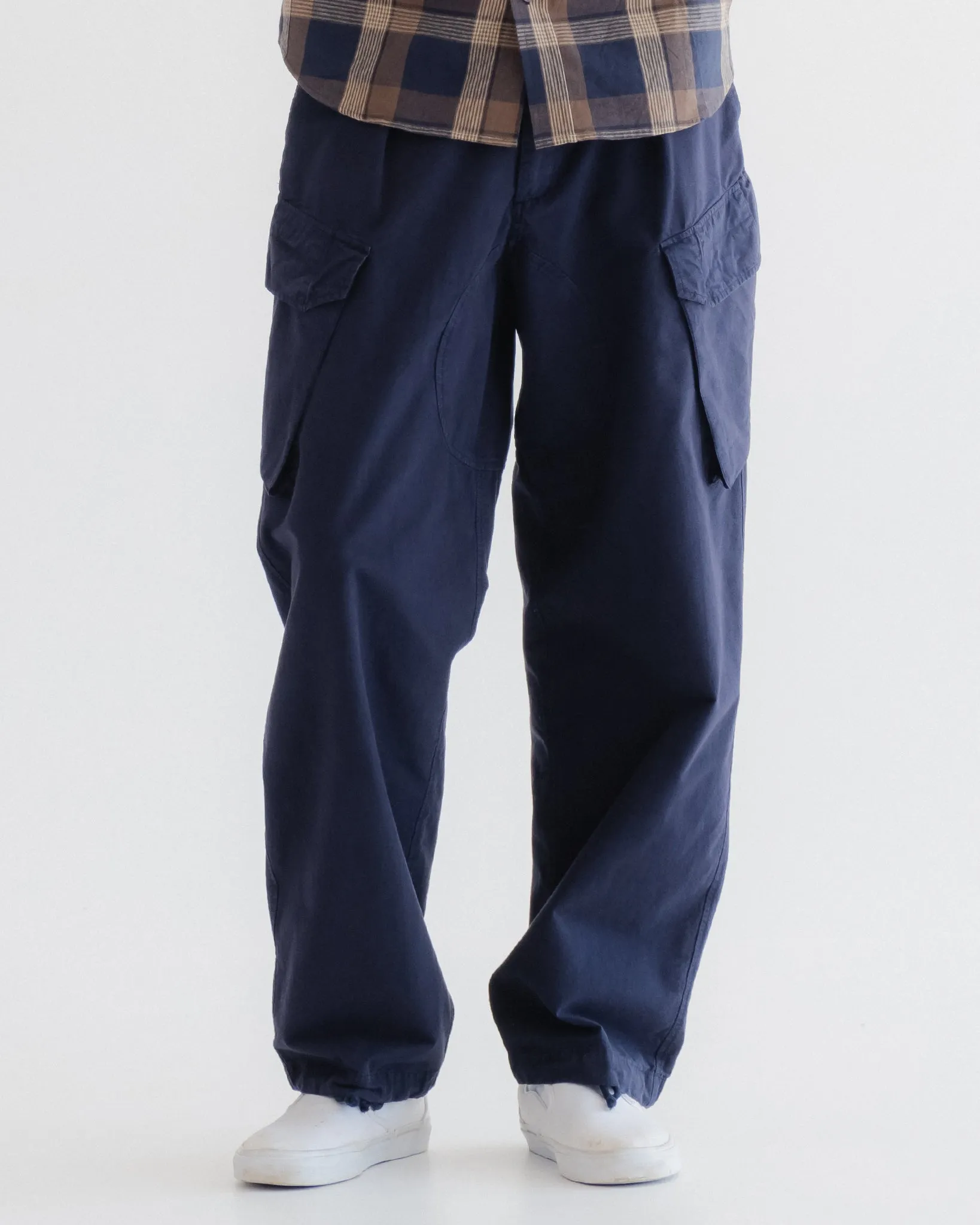 Trooper Pants Micro Ripstop Navy sold by Eat Dust
