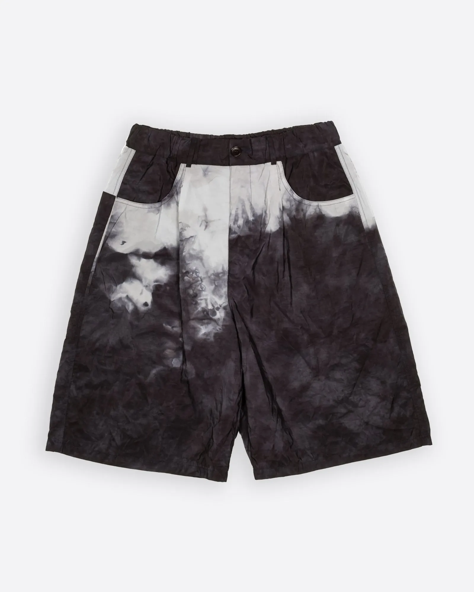 Bermuda Tie Dye Nylon Deep Sea sold by Eat Dust