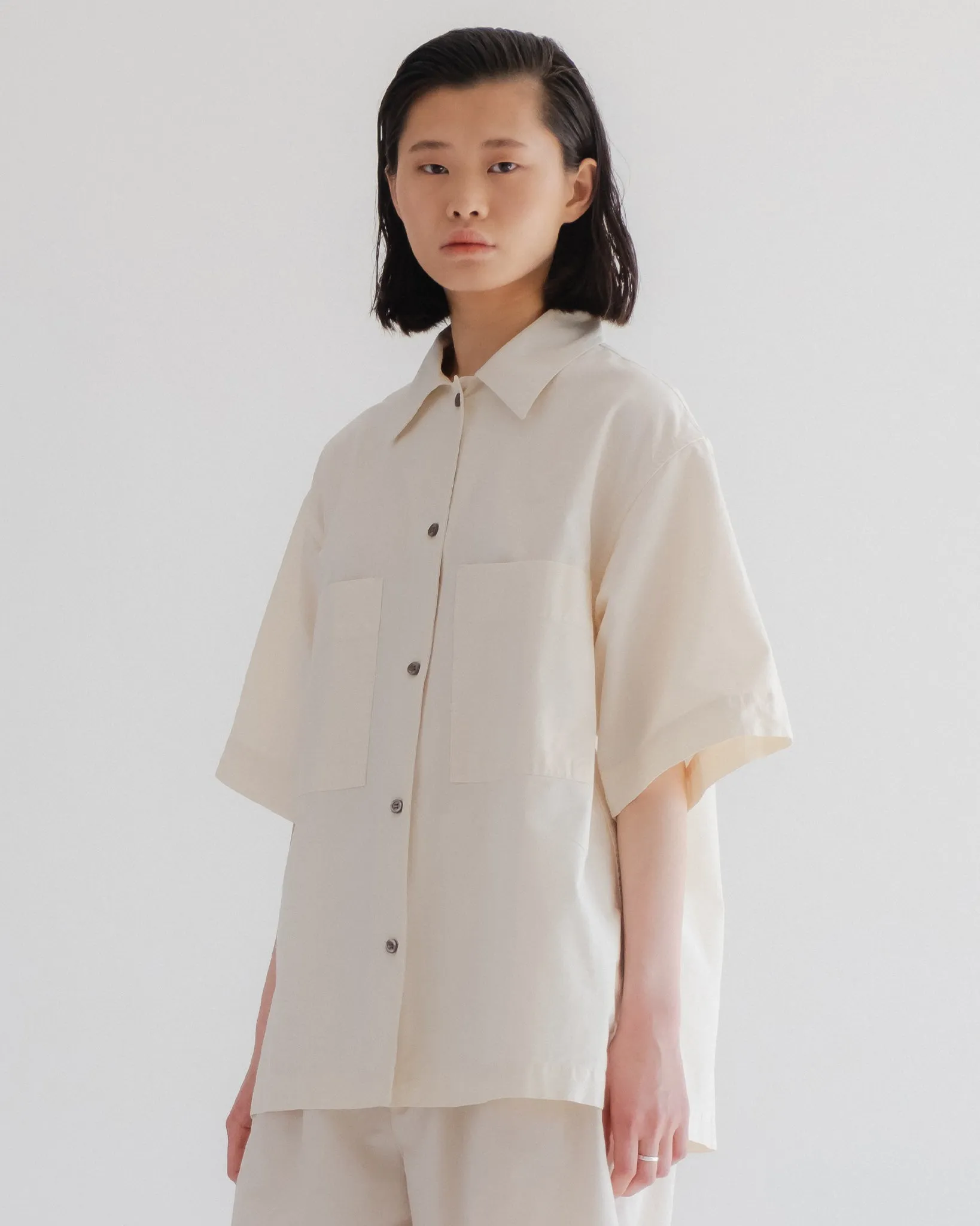 Okinawa Shirt Micro Ripstop Wheat sold by Eat Dust product image thumbnail 4
