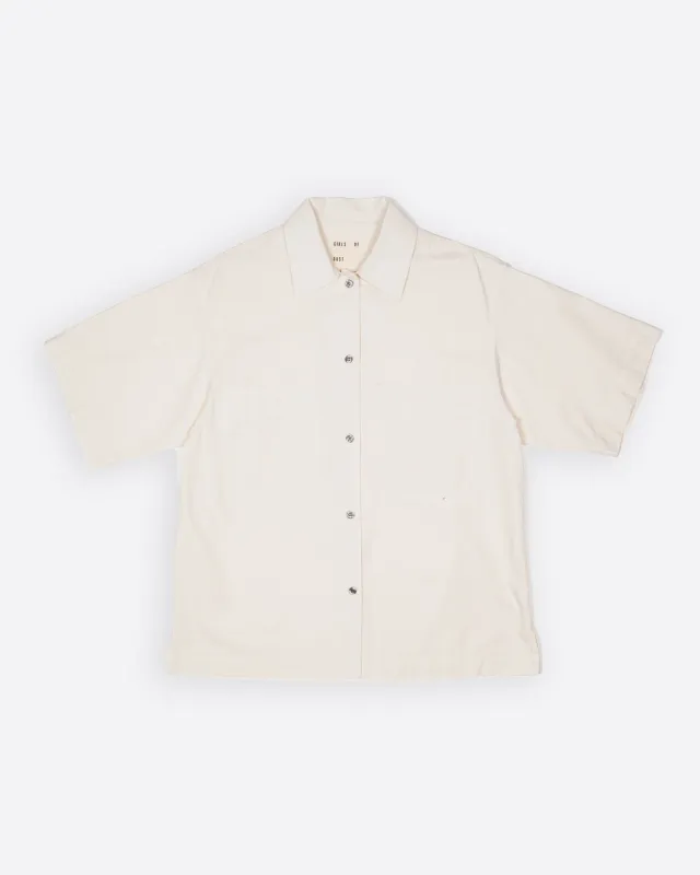 Okinawa Shirt Micro Ripstop Wheat made by Eat Dust