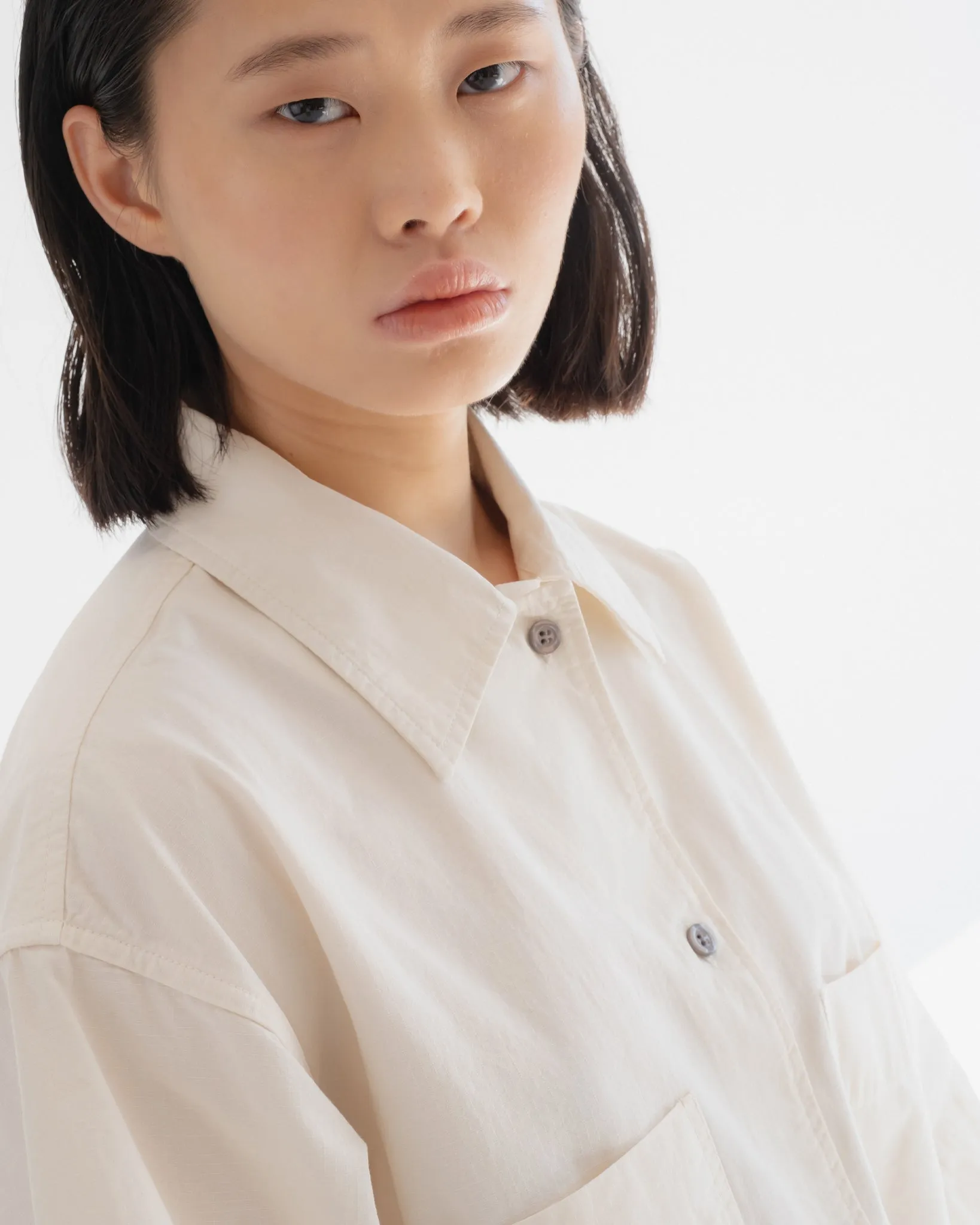 Okinawa Shirt Micro Ripstop Wheat sold by Eat Dust product image thumbnail 5