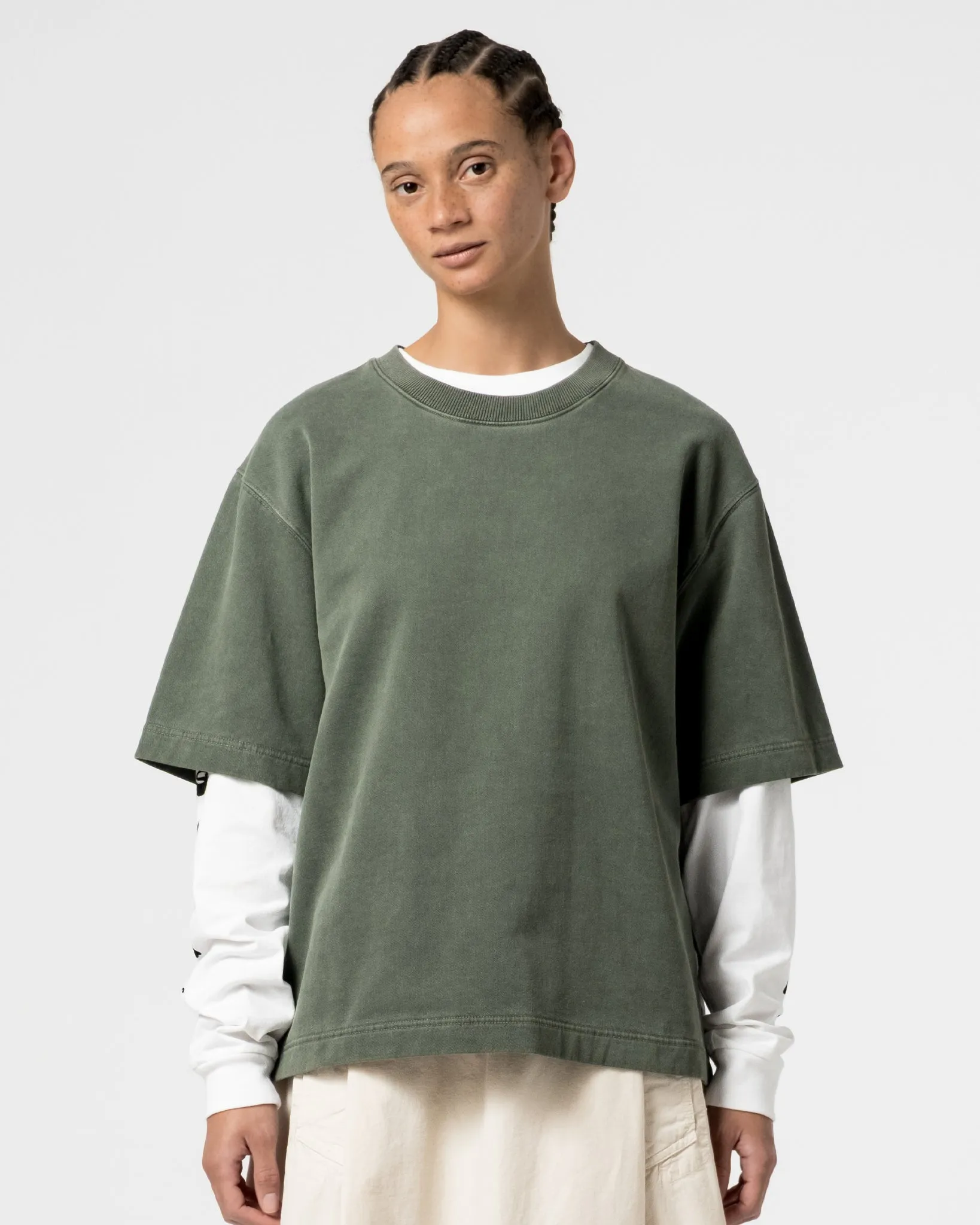 Power T Twill Jersey Forest Green sold by Eat Dust product image thumbnail 3