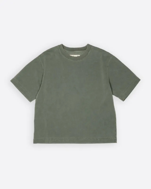 Power T Twill Jersey Forest Green made by Eat Dust