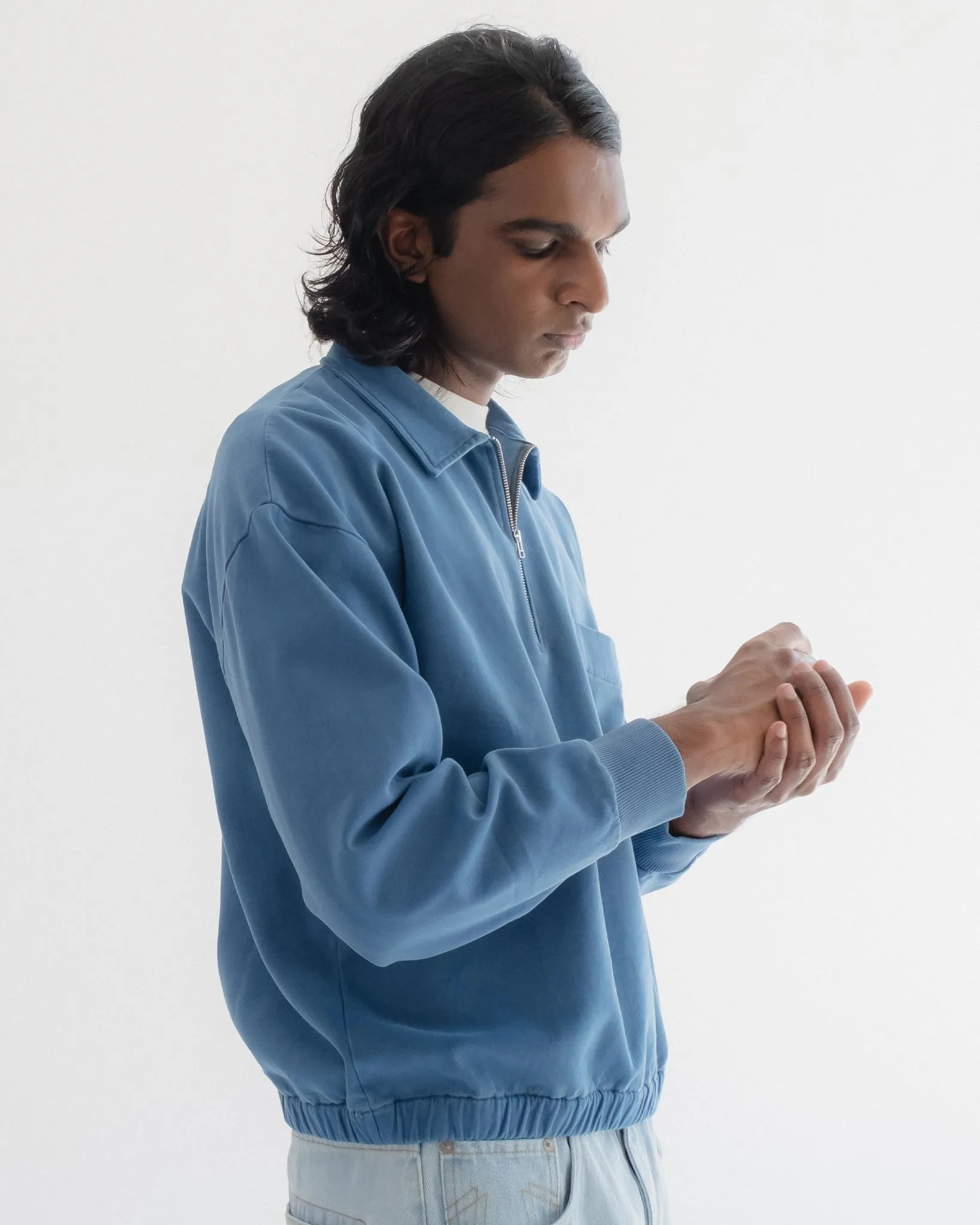 Nevada Sweater Twill Jersey Gaz Blue sold by Eat Dust product image thumbnail 3