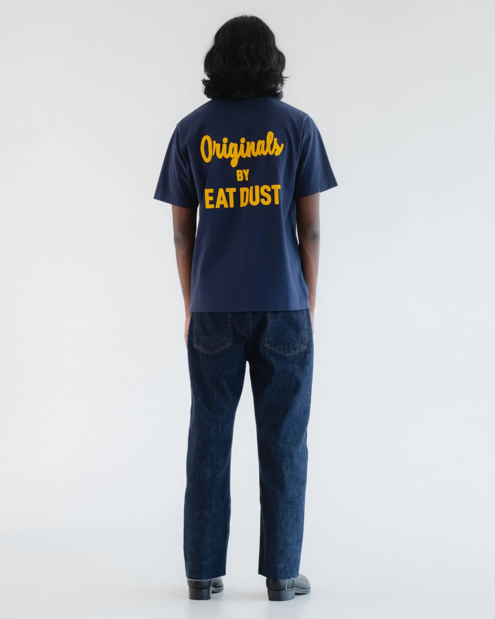 Originals Tee Basic Jersey Navy sold by Eat Dust product image thumbnail 4