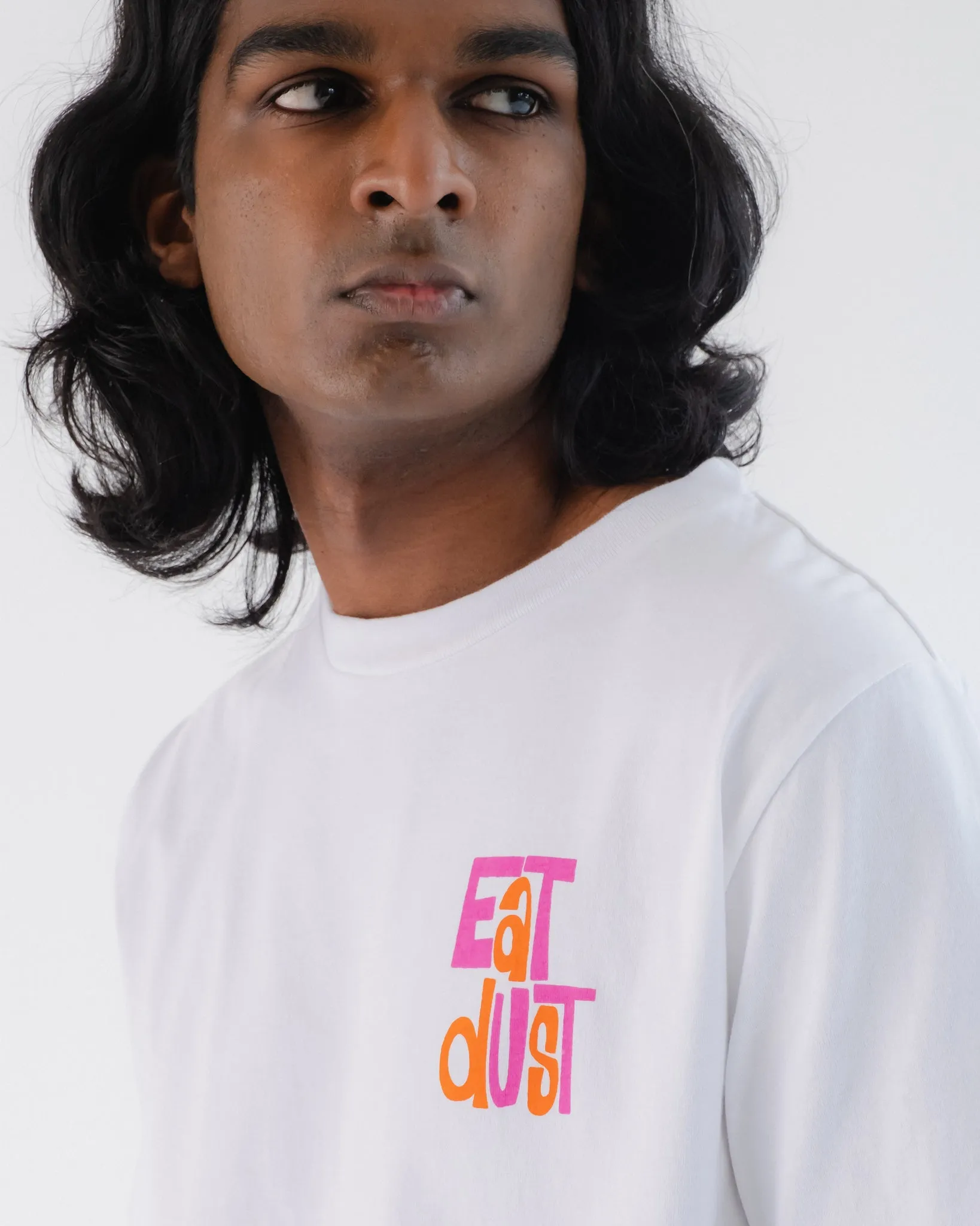 Fun Tee Basic Jersey White sold by Eat Dust product image thumbnail 4