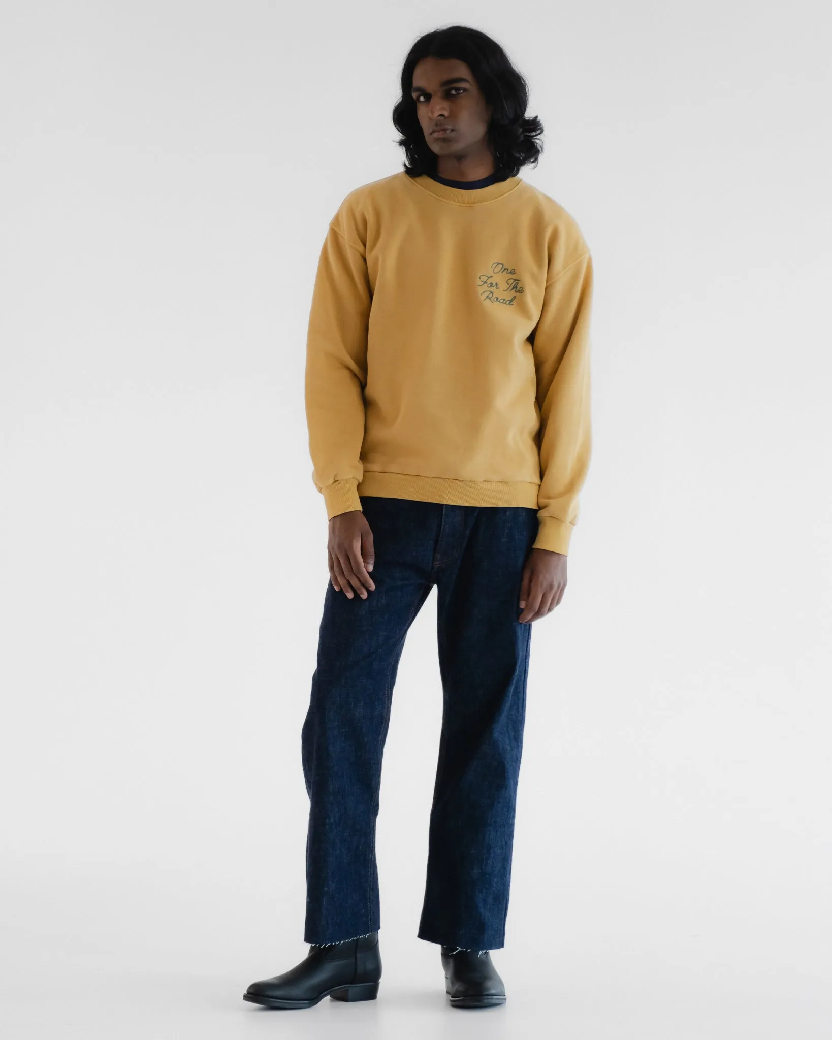 Detroit Sweater Basic Fleece Honey sold by Eat Dust product image thumbnail 4