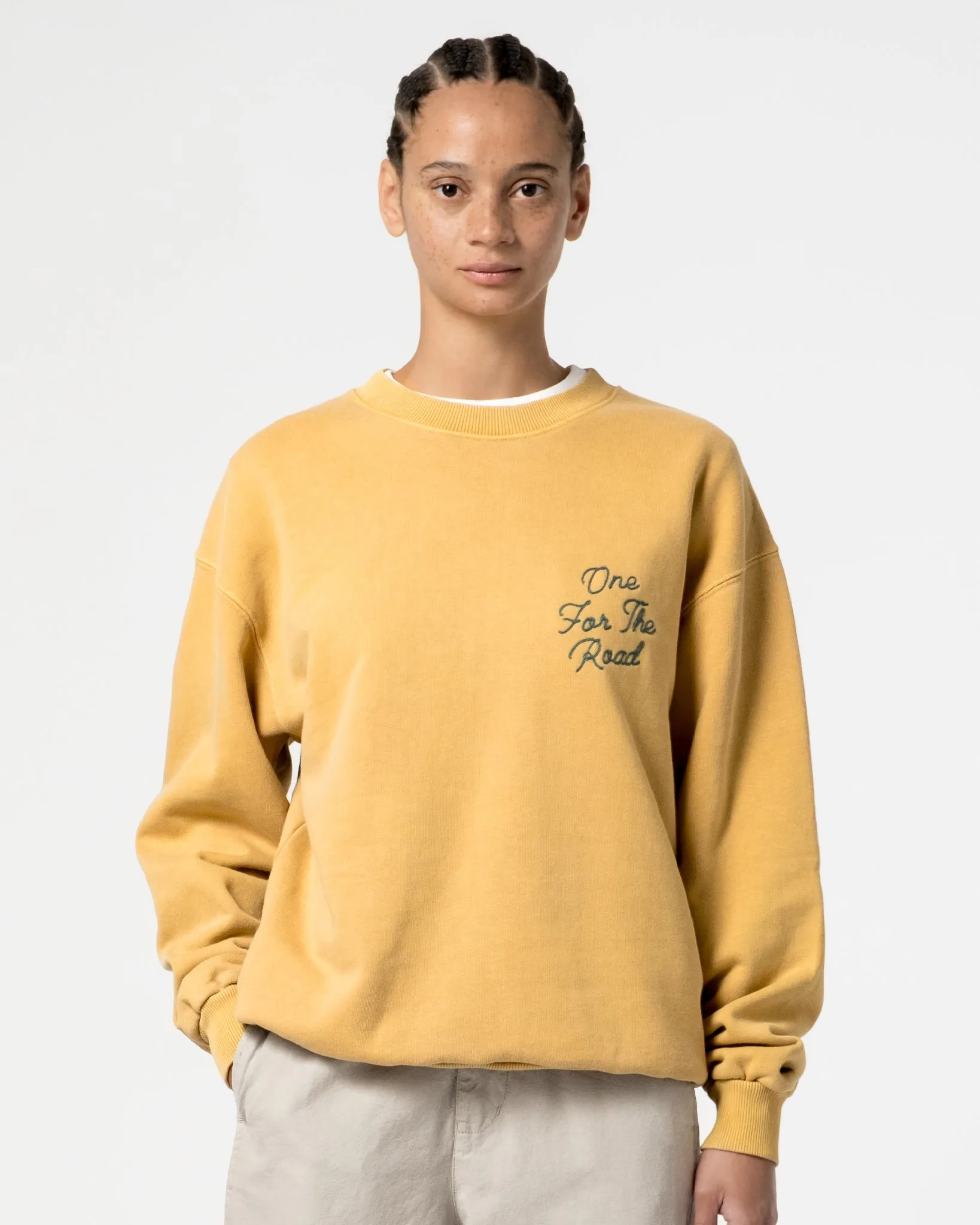 Detroit Sweater Basic Fleece Honey sold by Eat Dust product image thumbnail 3