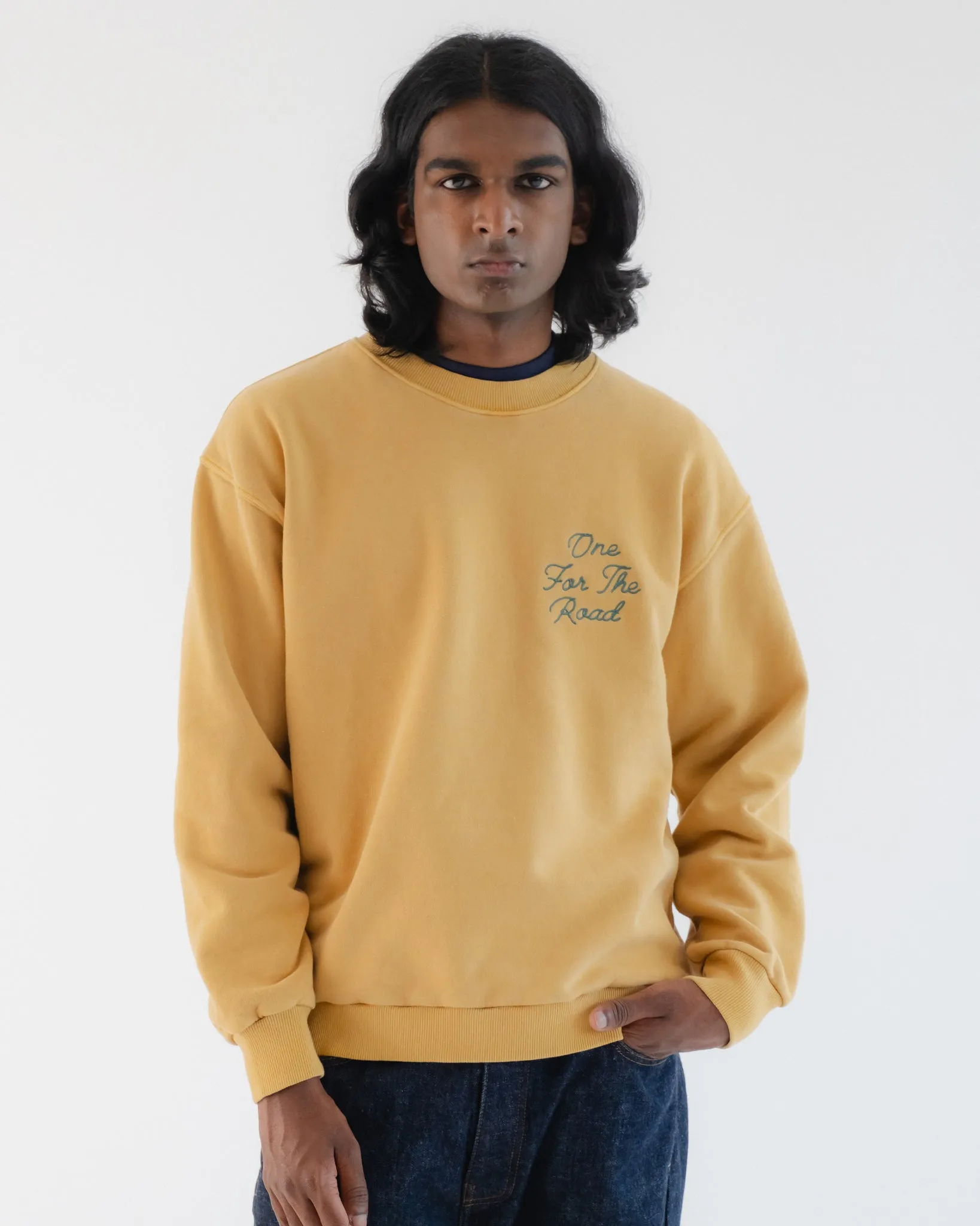Detroit Sweater Basic Fleece Honey sold by Eat Dust product image thumbnail 2
