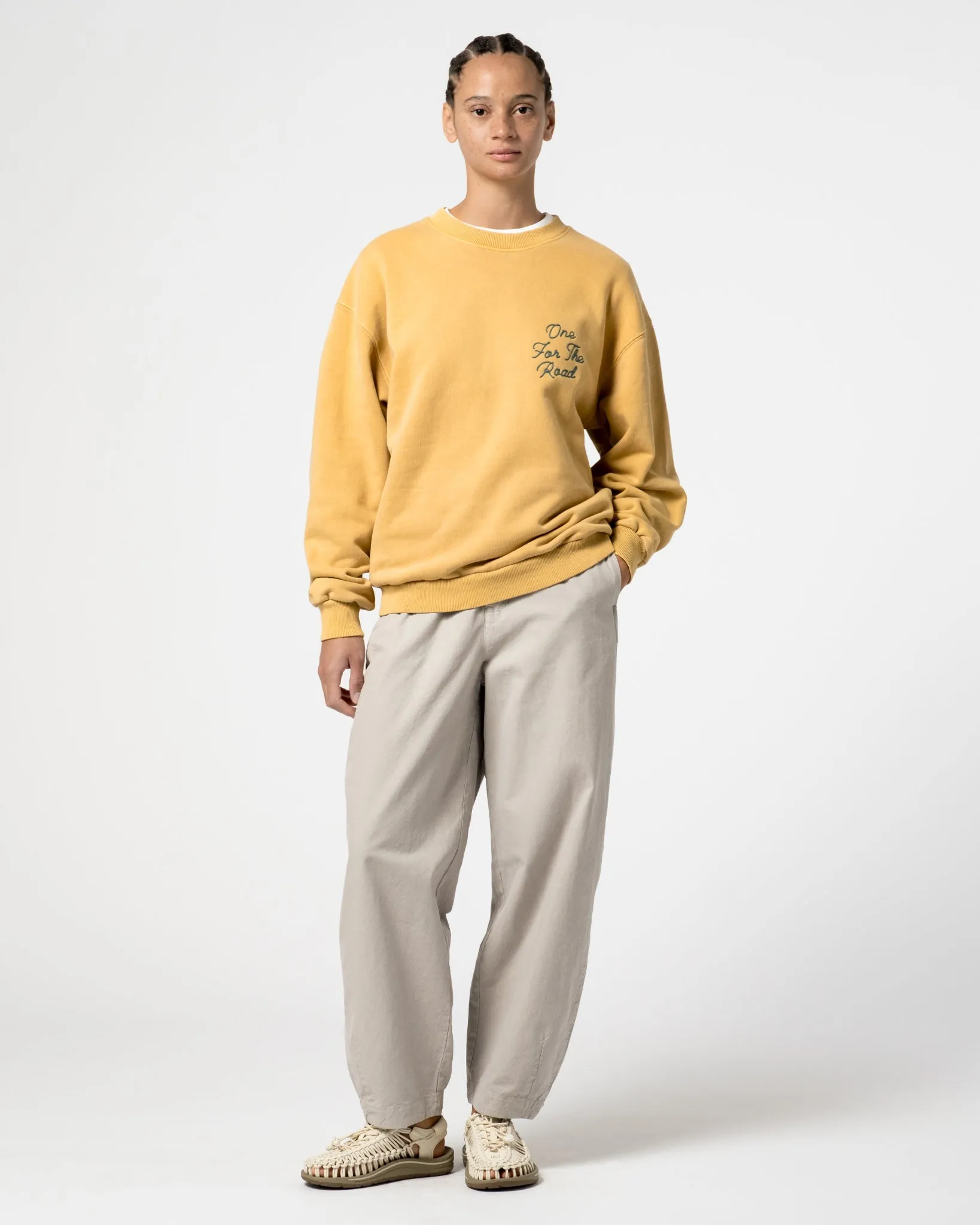 Detroit Sweater Basic Fleece Honey sold by Eat Dust product image thumbnail 5