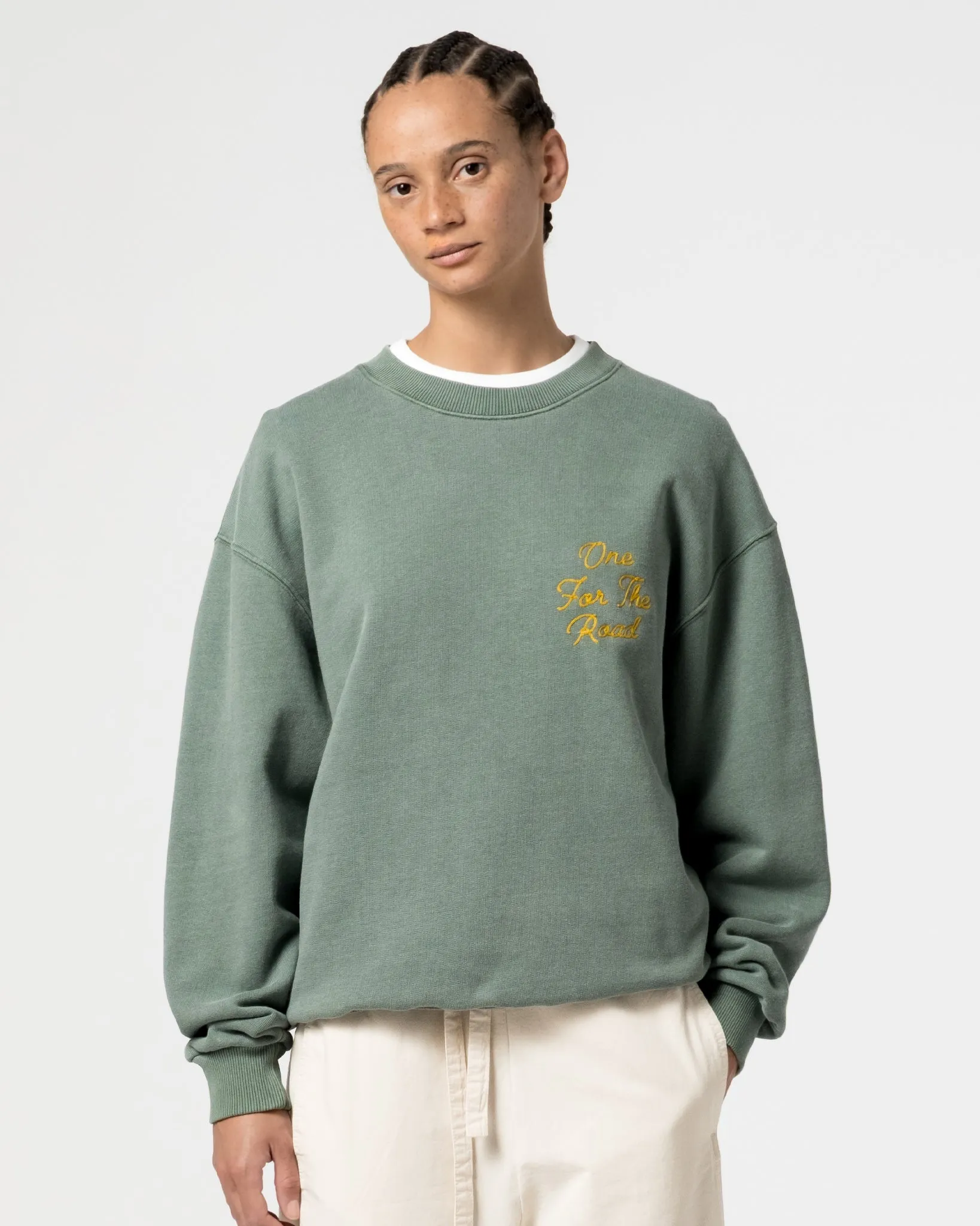 Detroit Sweater Basic Fleece Juniper sold by Eat Dust product image thumbnail 3