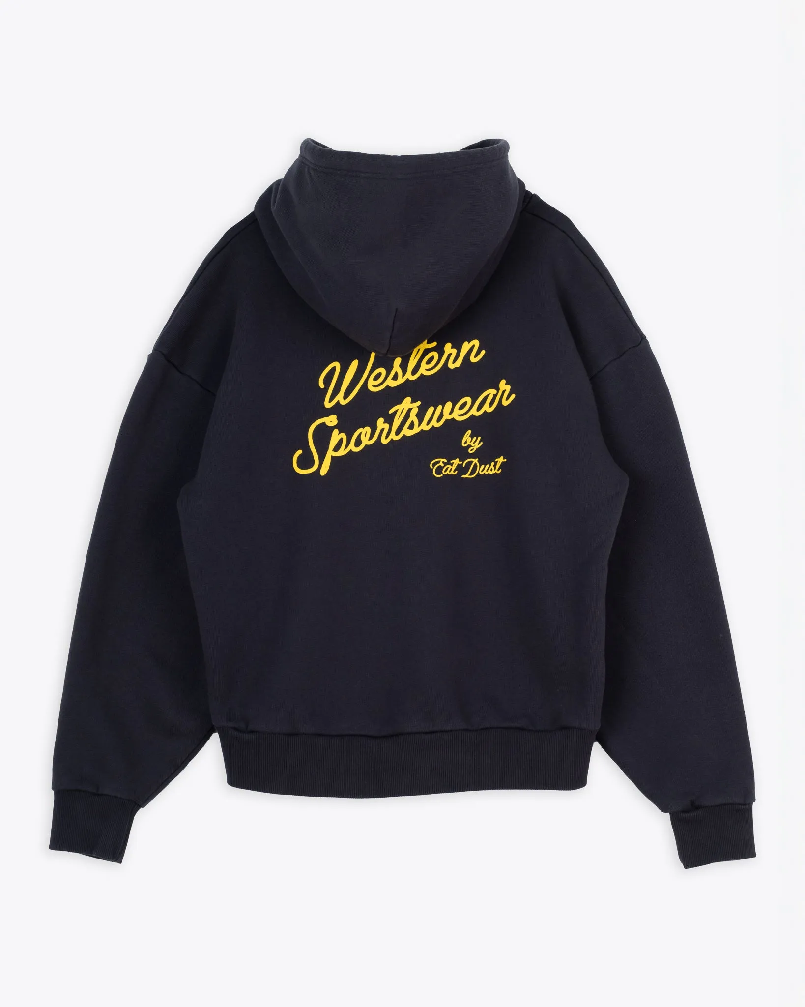 Western Sportswear Hoodie Basic Fleece Navy sold by Eat Dust product image thumbnail 3