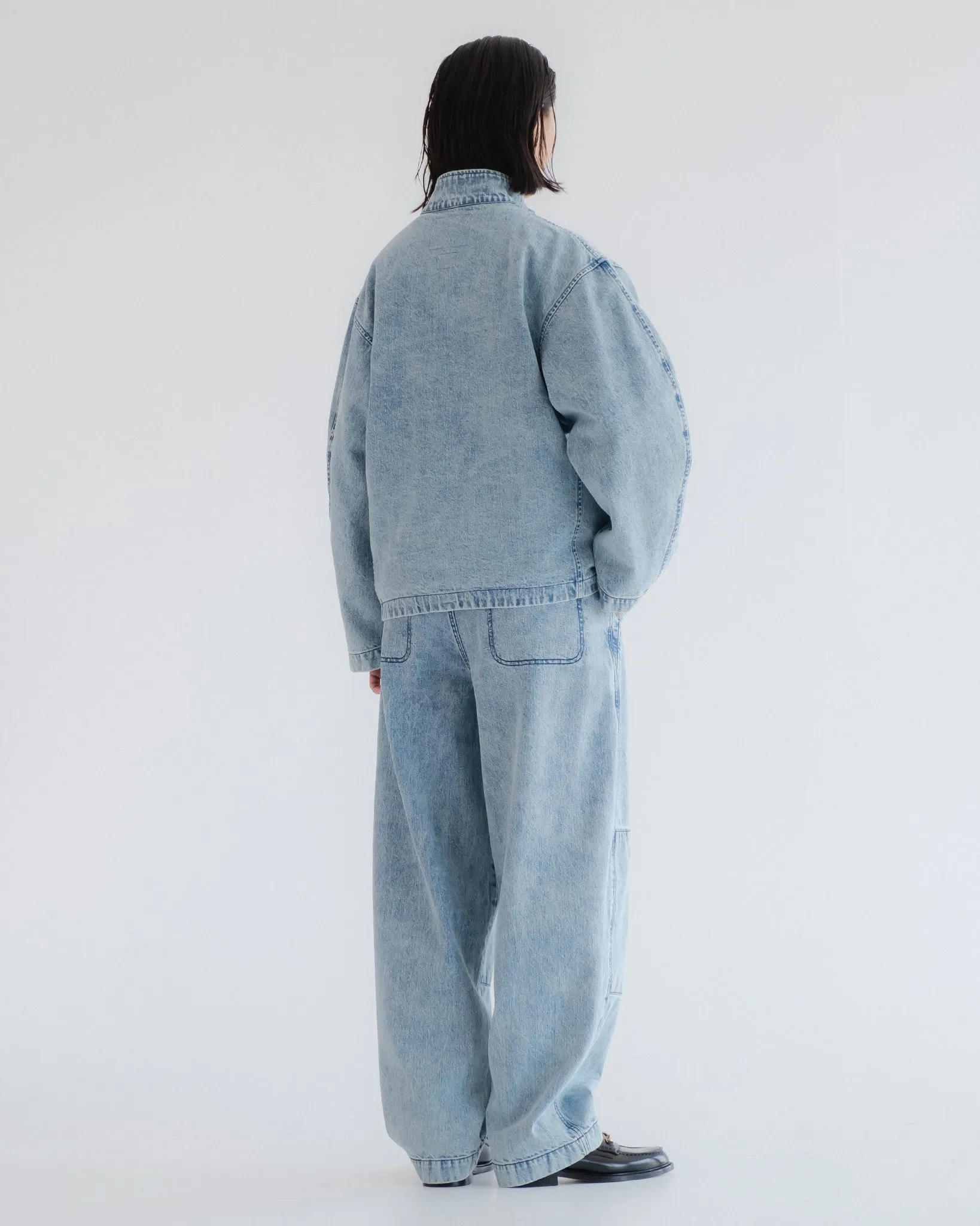 G.o.D Rider Jacket Salt Lake Denim Blue sold by Eat Dust product image thumbnail 5