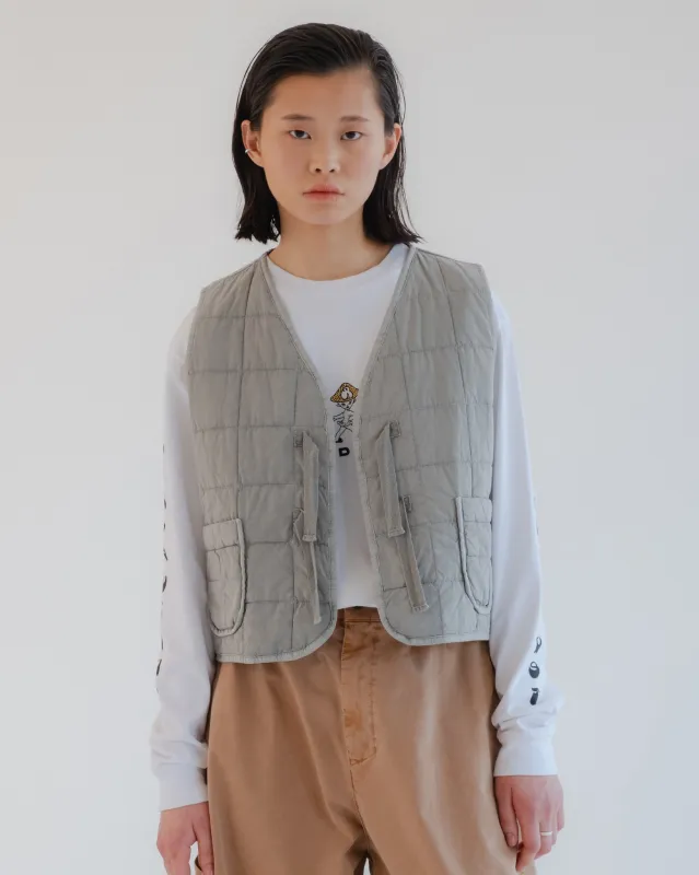 G.o.D Life Vest Cotton Quilt Oyster made by Eat Dust