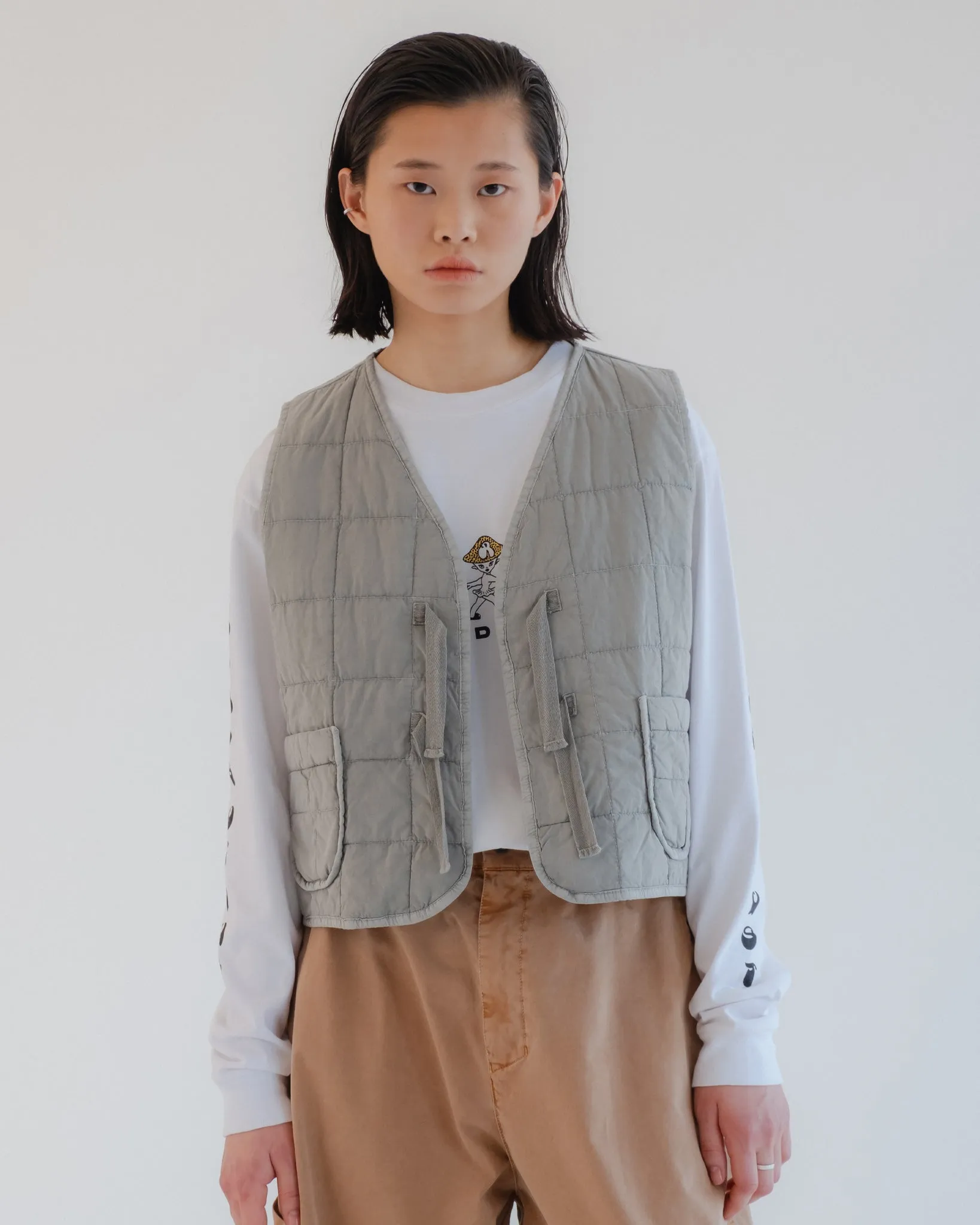 G.o.D Life Vest Cotton Quilt Oyster sold by Eat Dust