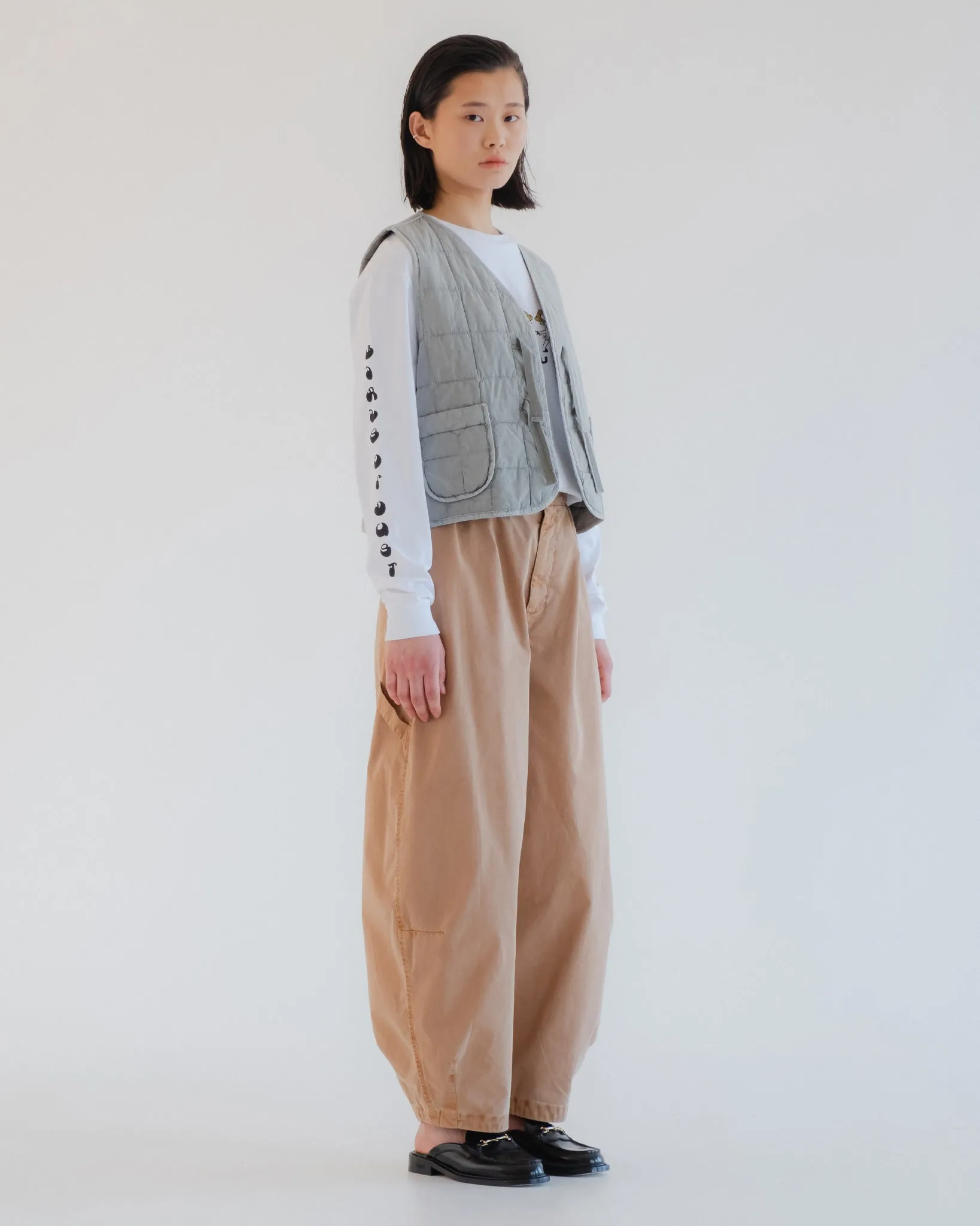 G.o.D Life Vest Cotton Quilt Oyster sold by Eat Dust product image thumbnail 2