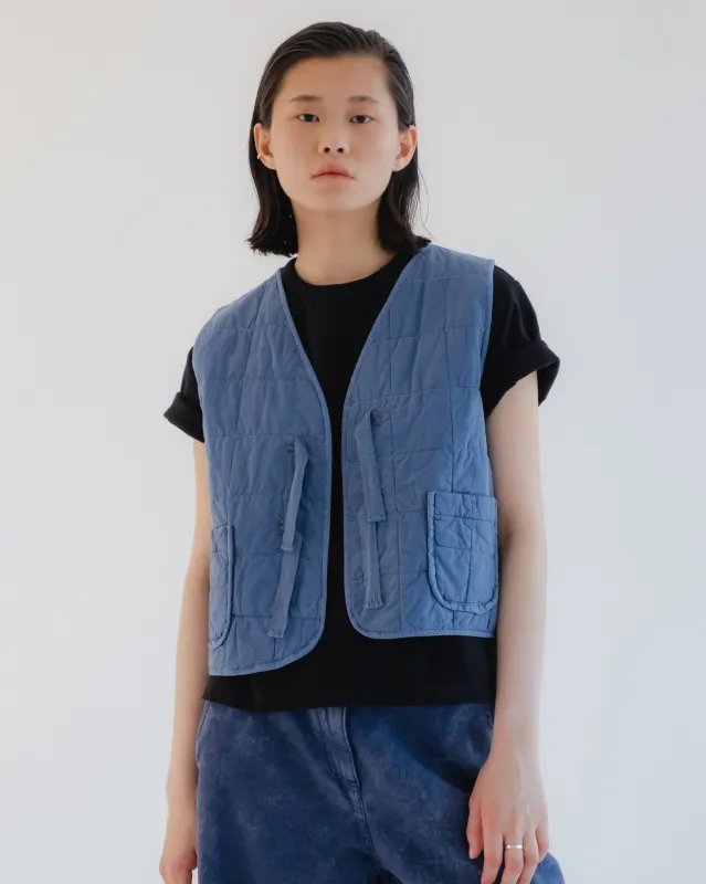 G.o.D Life Vest Cotton Quilt Infinity Blue made by Eat Dust