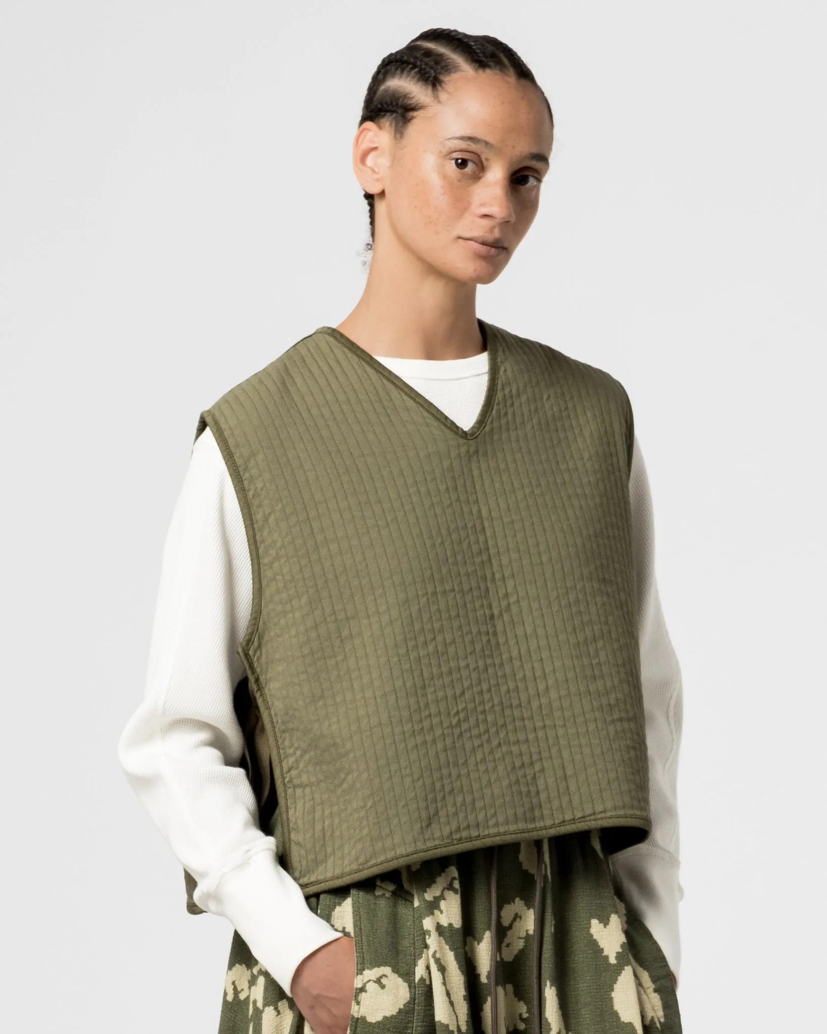 G.o.D Vee Vest Armor Cotton Litchen sold by Eat Dust