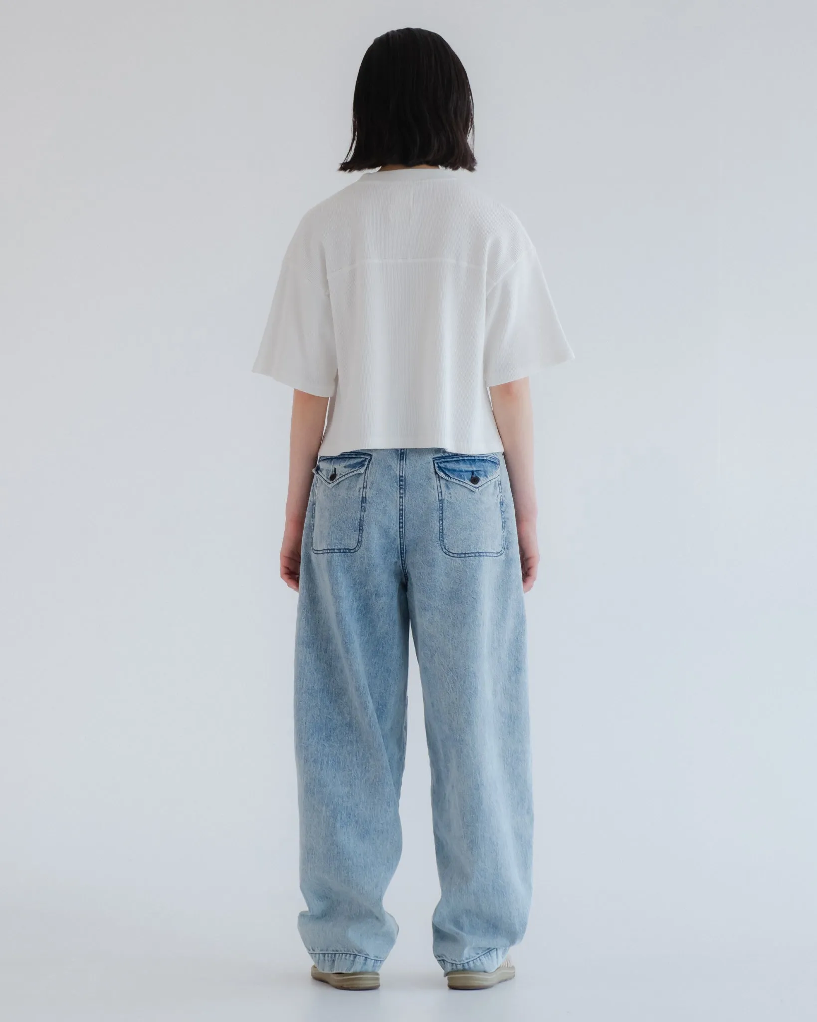 G.o.D Field Chino Salt Lake Denim Blue sold by Eat Dust product image thumbnail 5