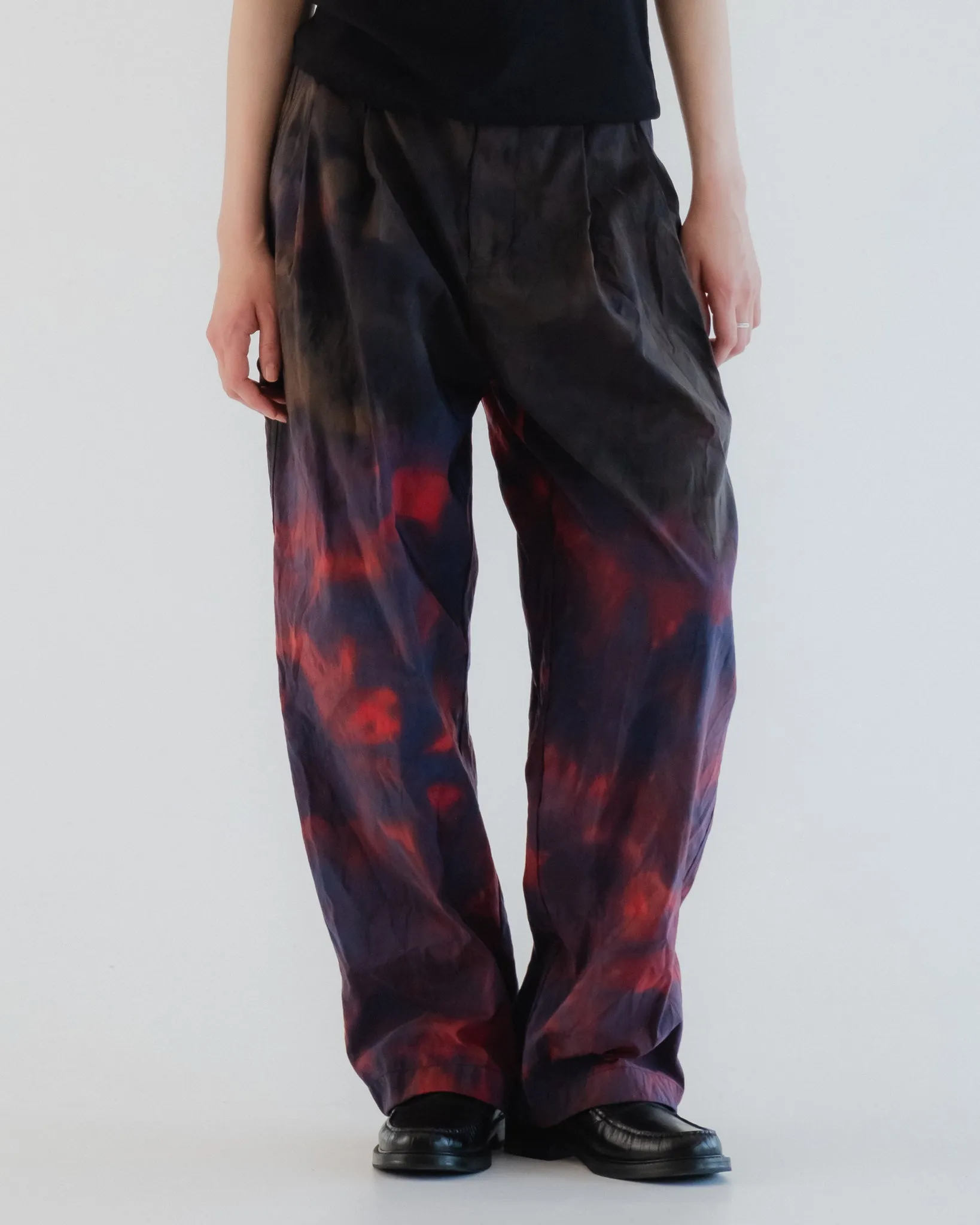 G.o.D Ambassador Pants Tie Dye Nylon Coral sold by Eat Dust