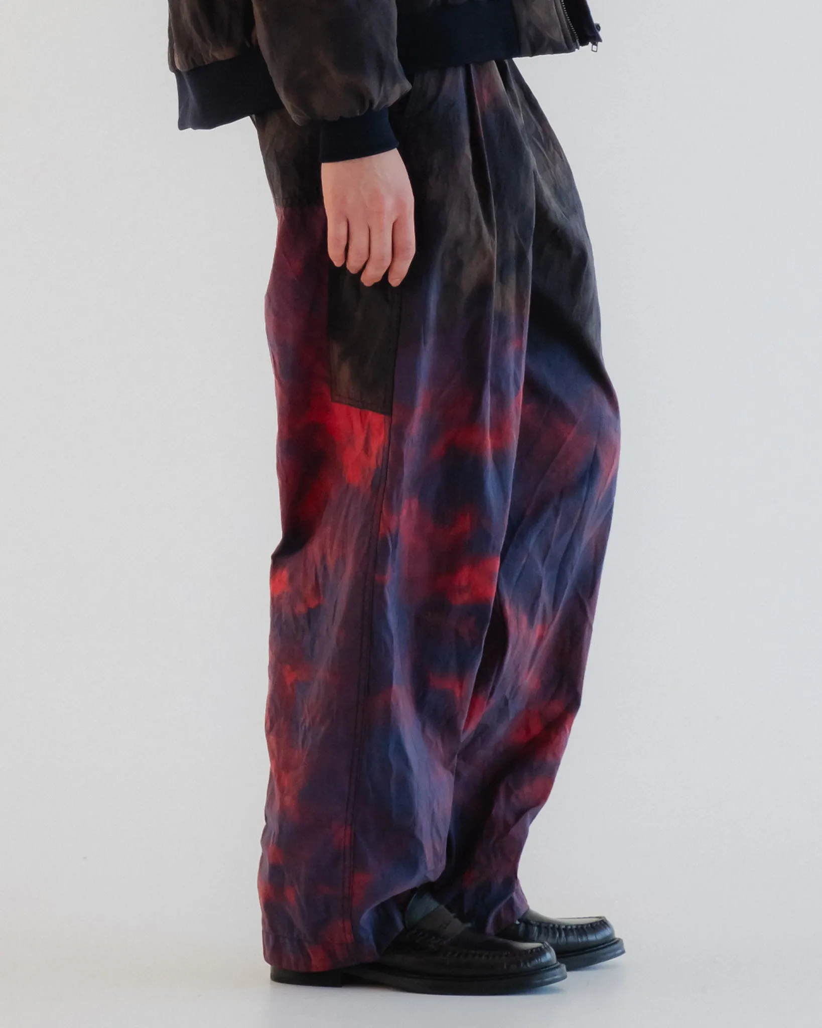 G.o.D Ambassador Pants Tie Dye Nylon Coral sold by Eat Dust product image thumbnail 2