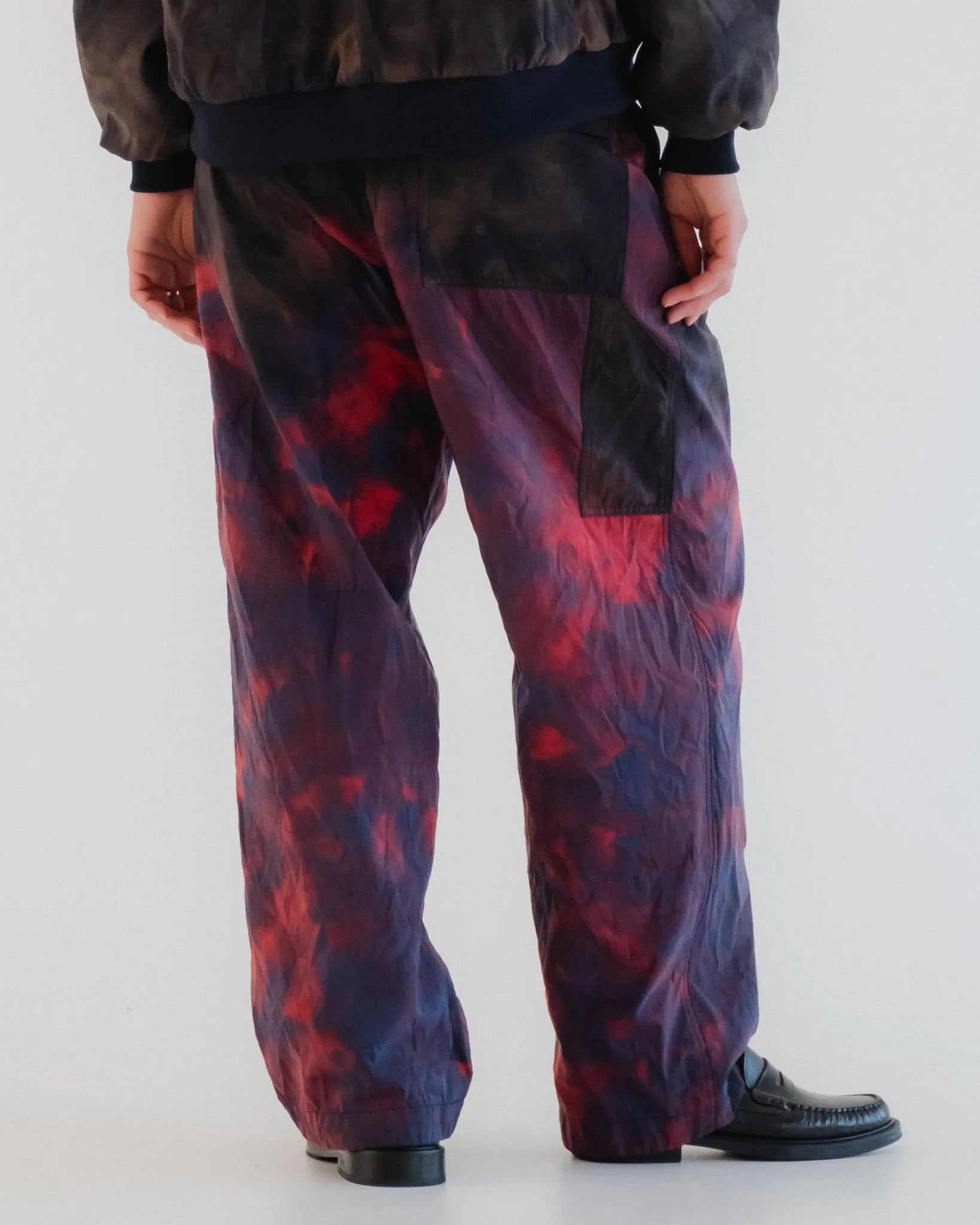 G.o.D Ambassador Pants Tie Dye Nylon Coral sold by Eat Dust product image thumbnail 5