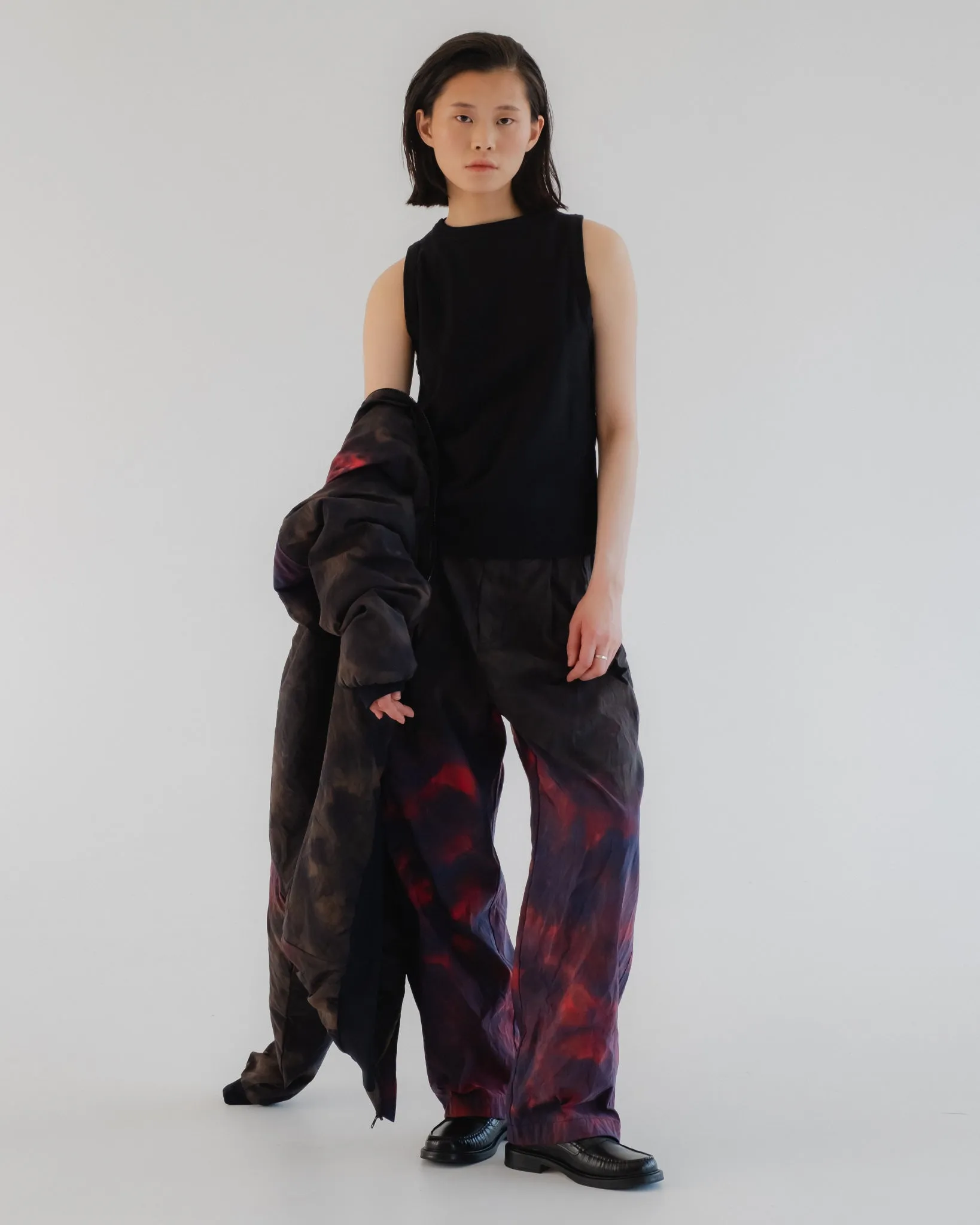 G.o.D Ambassador Pants Tie Dye Nylon Coral sold by Eat Dust product image thumbnail 3