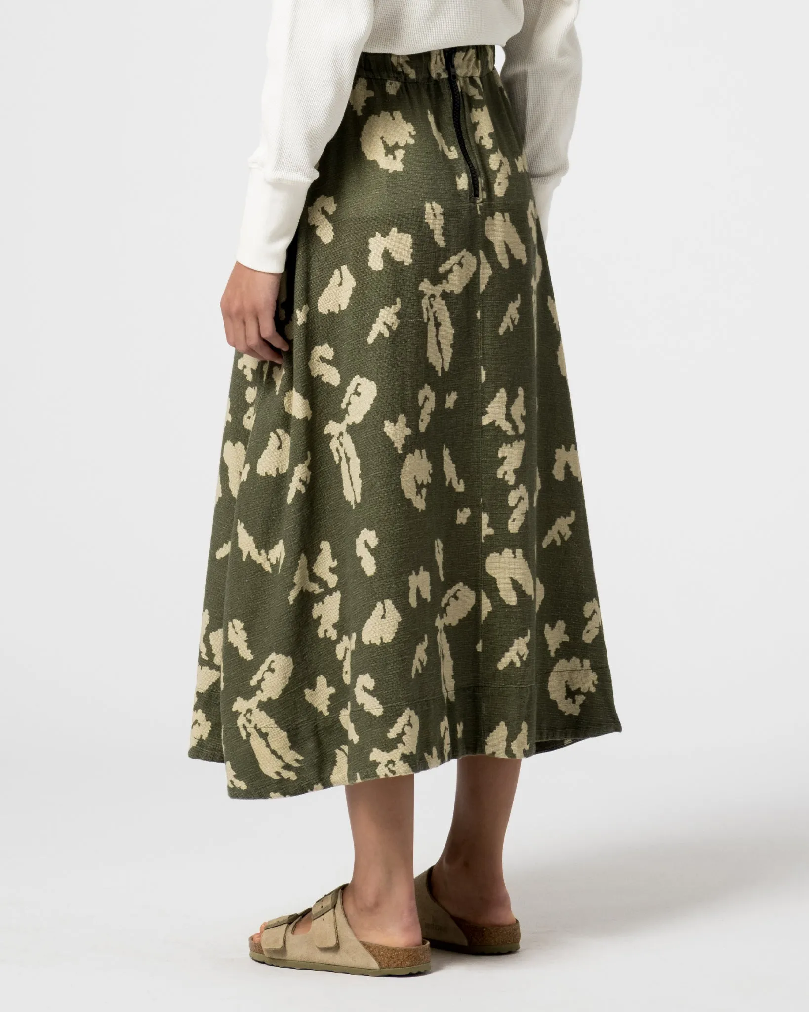 G.o.D Meadow Skirt Cloud Camo Mesh Light Green/Off White sold by Eat Dust product image thumbnail 5