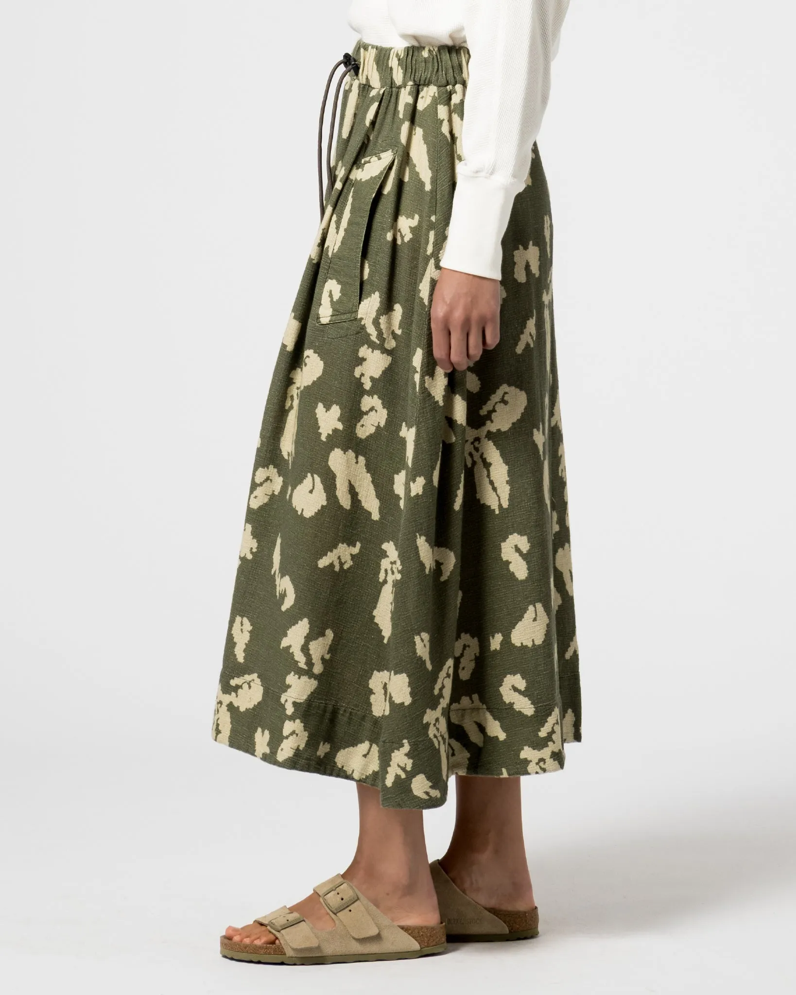 G.o.D Meadow Skirt Cloud Camo Mesh Light Green/Off White sold by Eat Dust product image thumbnail 3