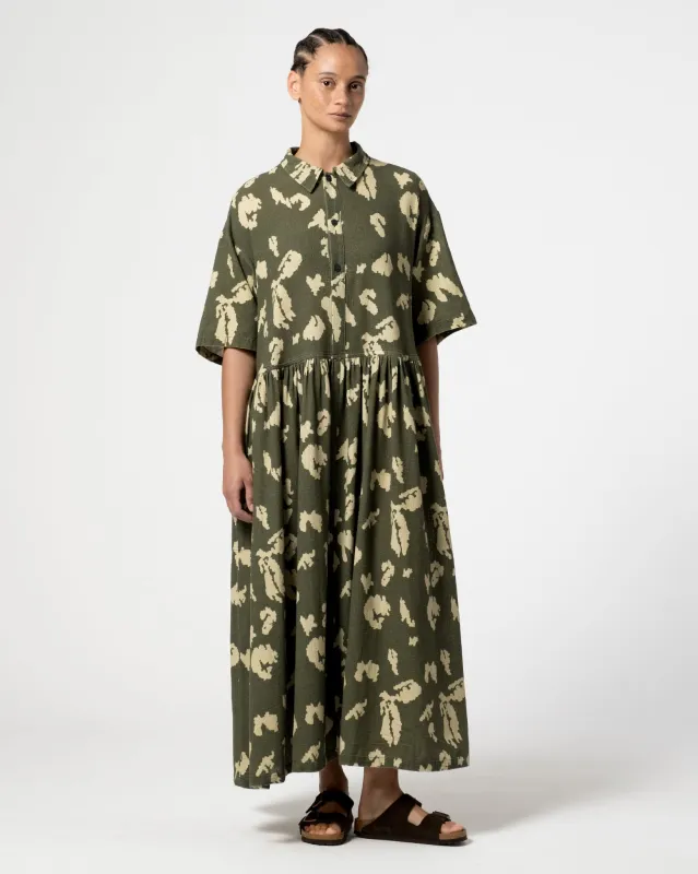 G.o.D Jezabel Dress Cloud Camo Mesh Mint/Off White made by Eat Dust