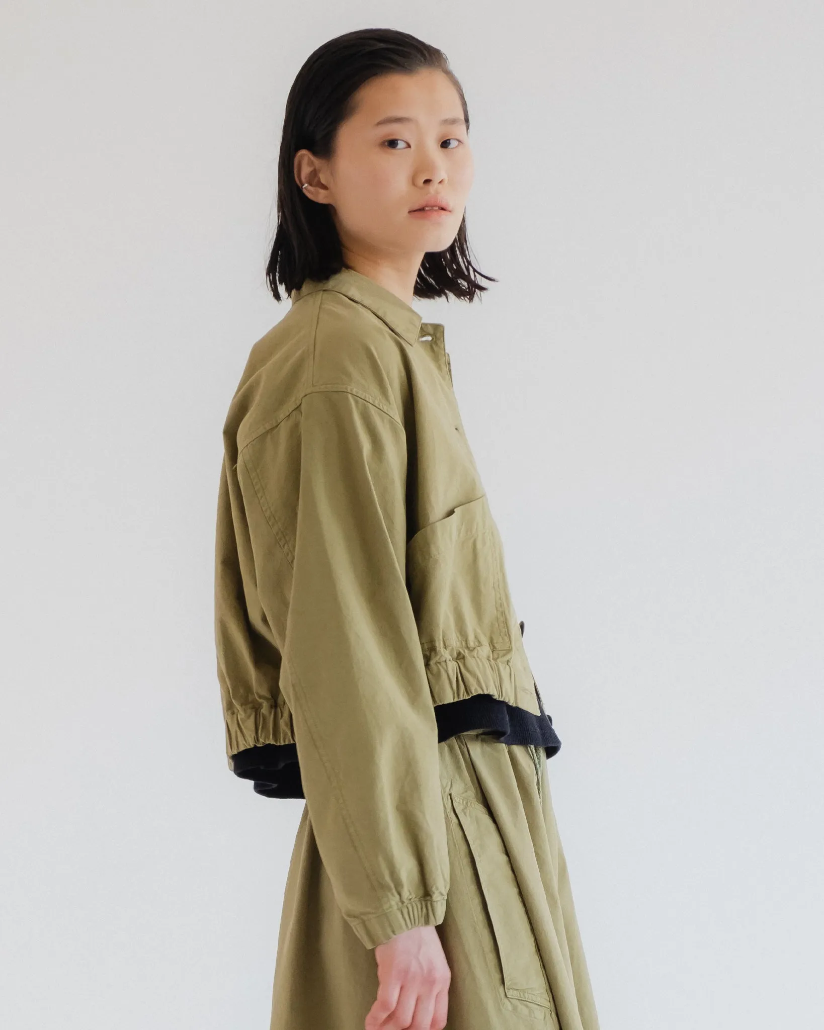 G.o.D Artisan Shirt Cotton Linen Cedar sold by Eat Dust product image thumbnail 3