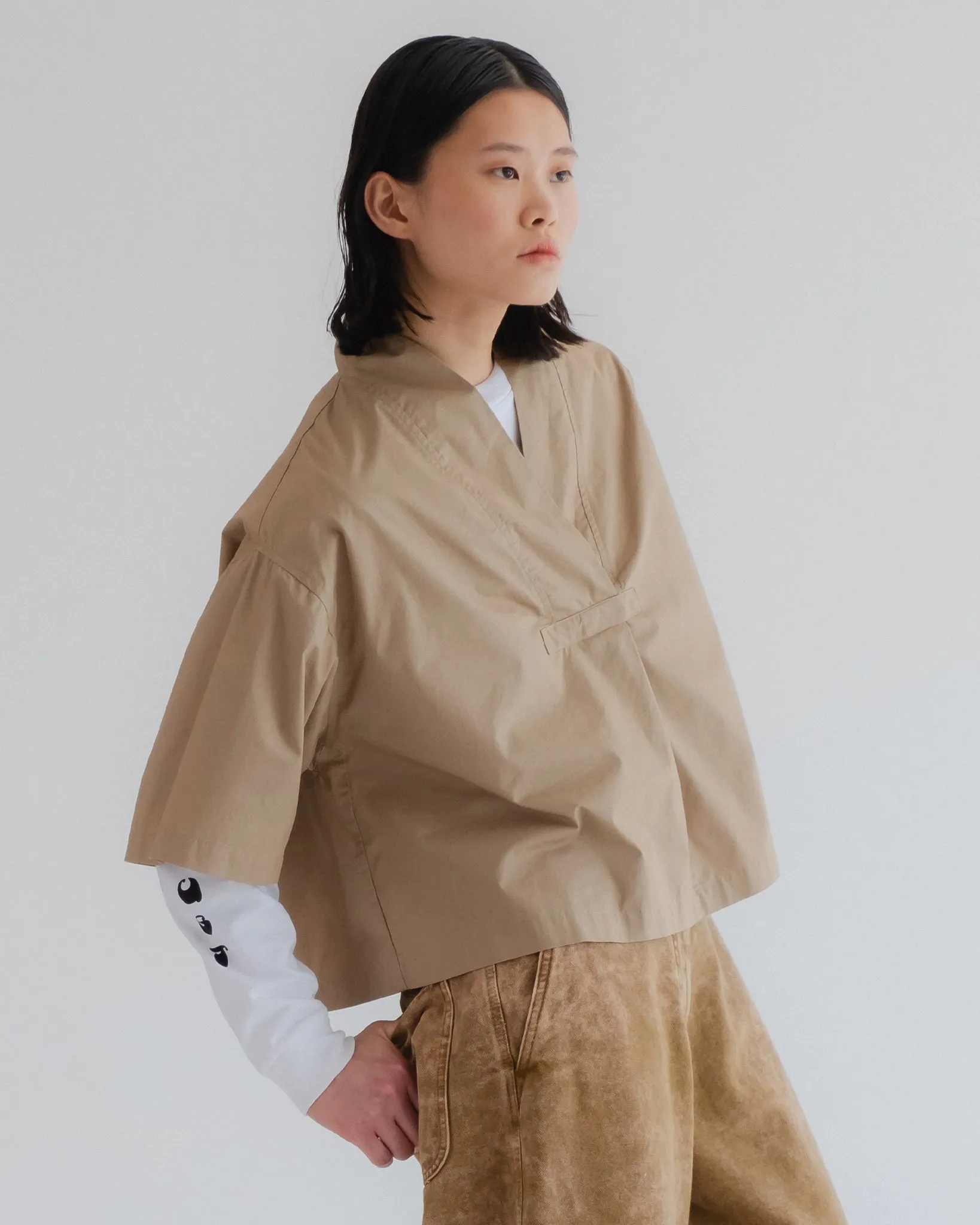 G.o.D Toku Top Poplin Nomad sold by Eat Dust product image thumbnail 4