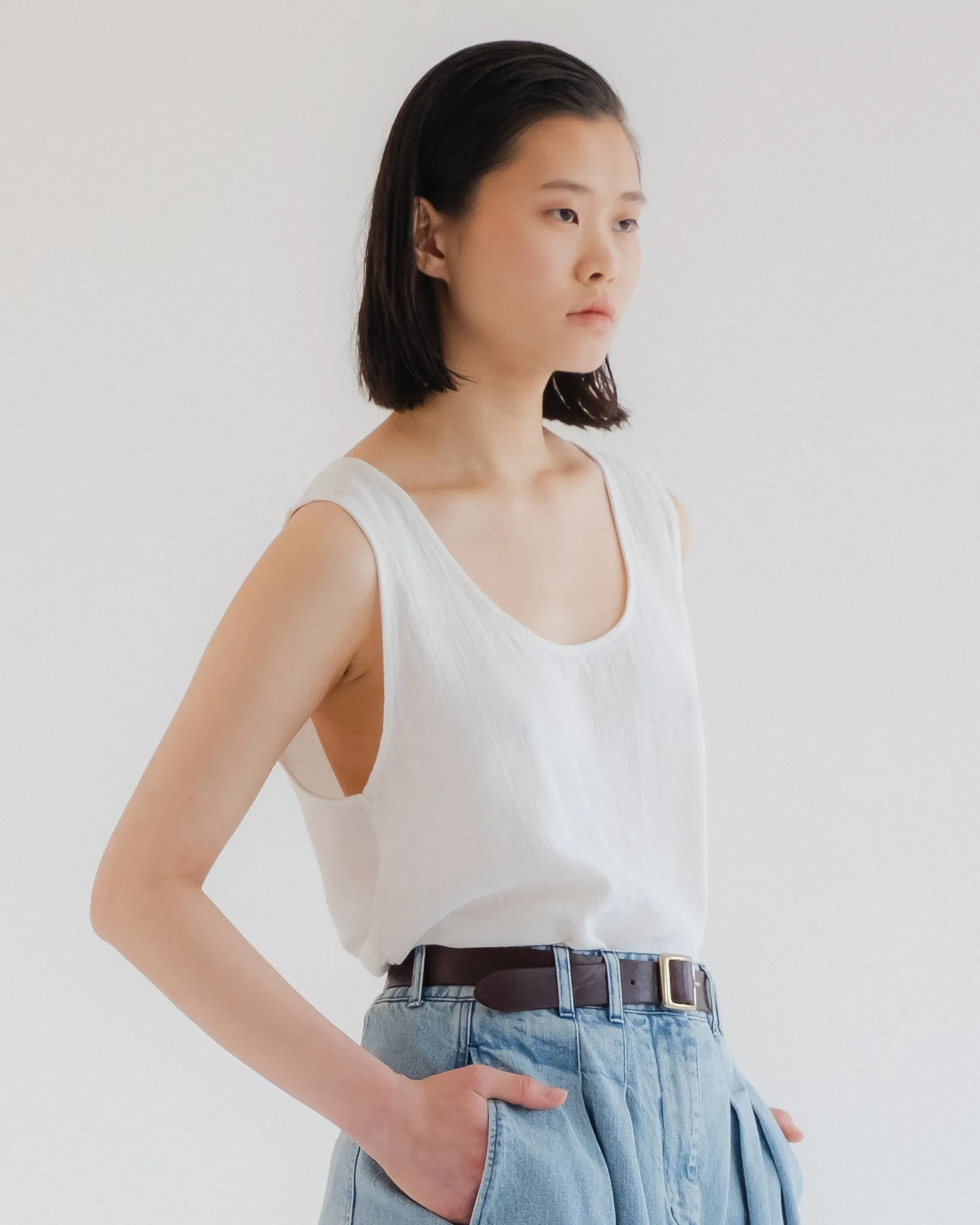 G.o.D Tank Top Gazebo Cotton Milk sold by Eat Dust product image thumbnail 5