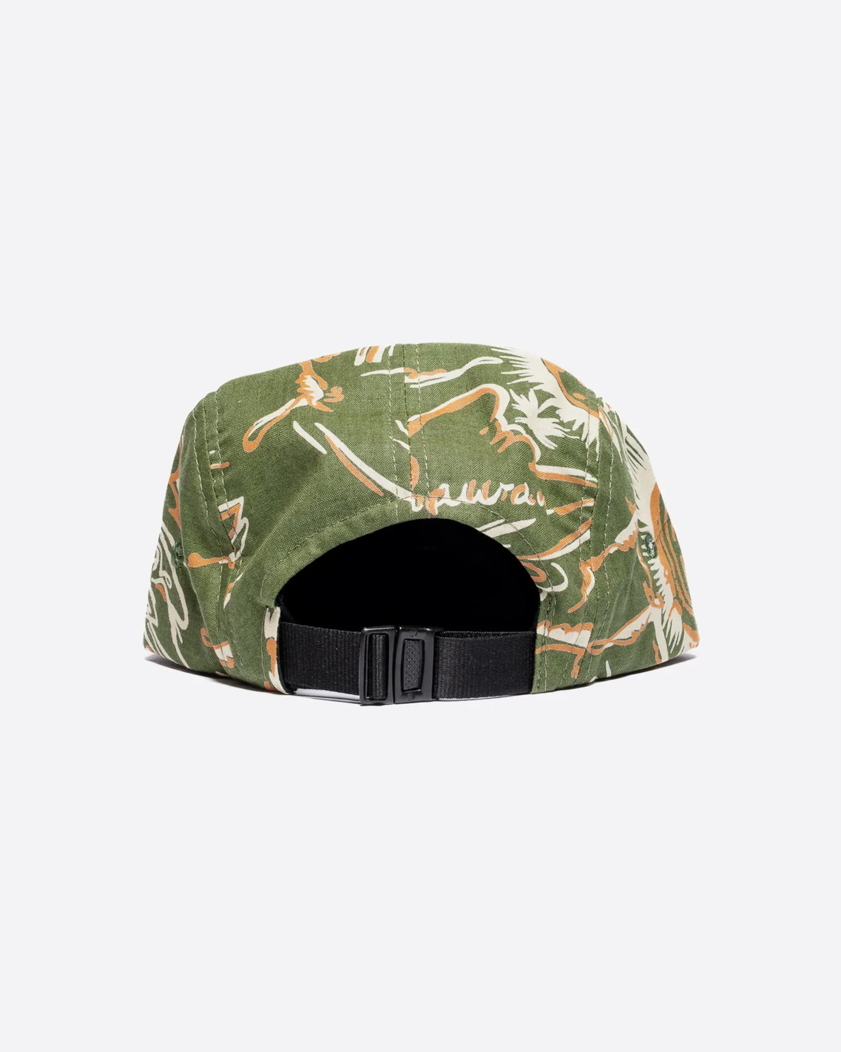 5 Panel Cap Casa Print Green sold by Eat Dust product image thumbnail 4