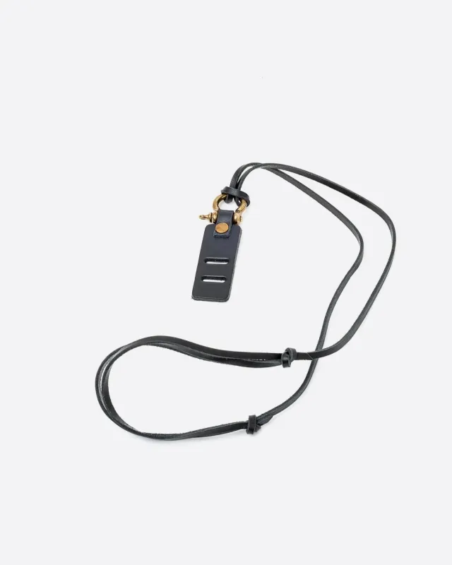 Sunglass Strap Leather Black made by Eat Dust