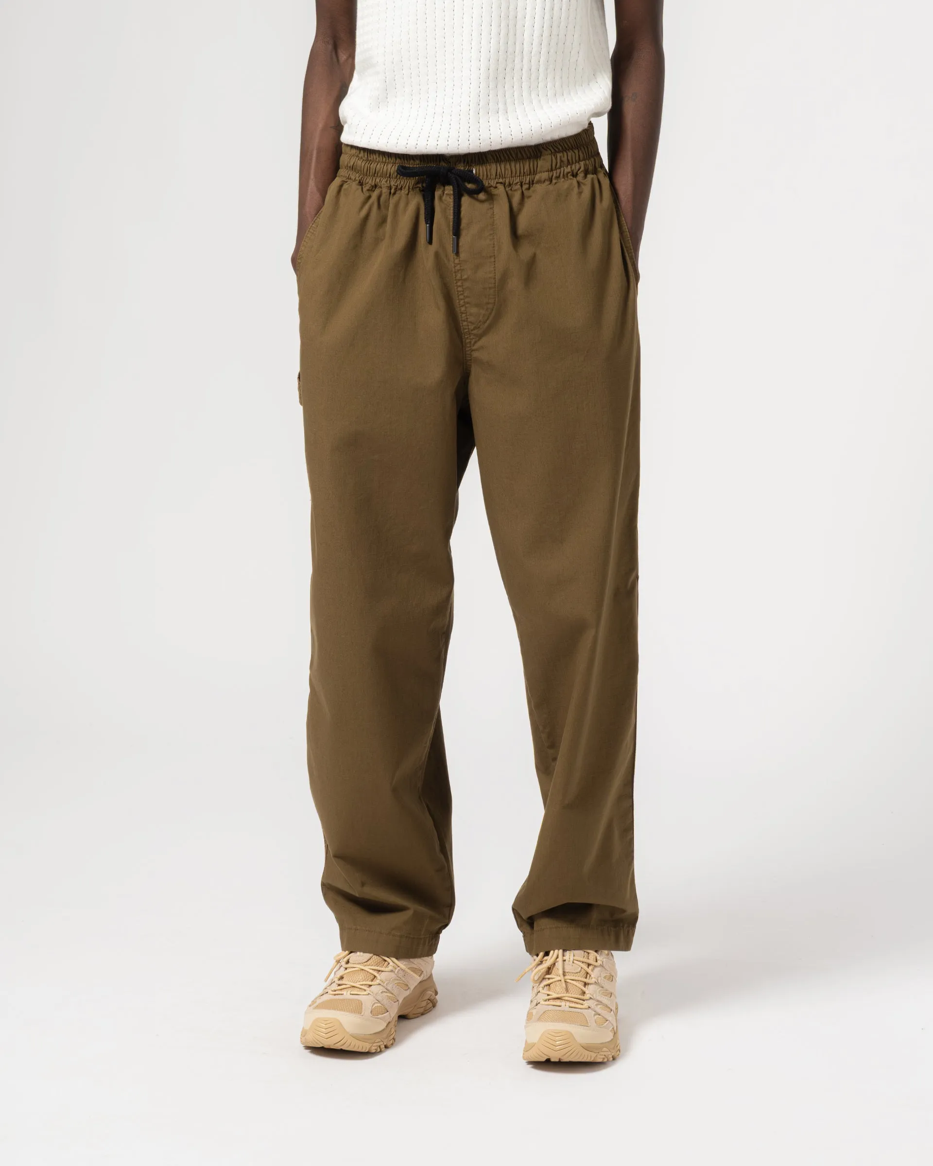 Gonz Pants Ripstop Cotton Canteen Green sold by Eat Dust