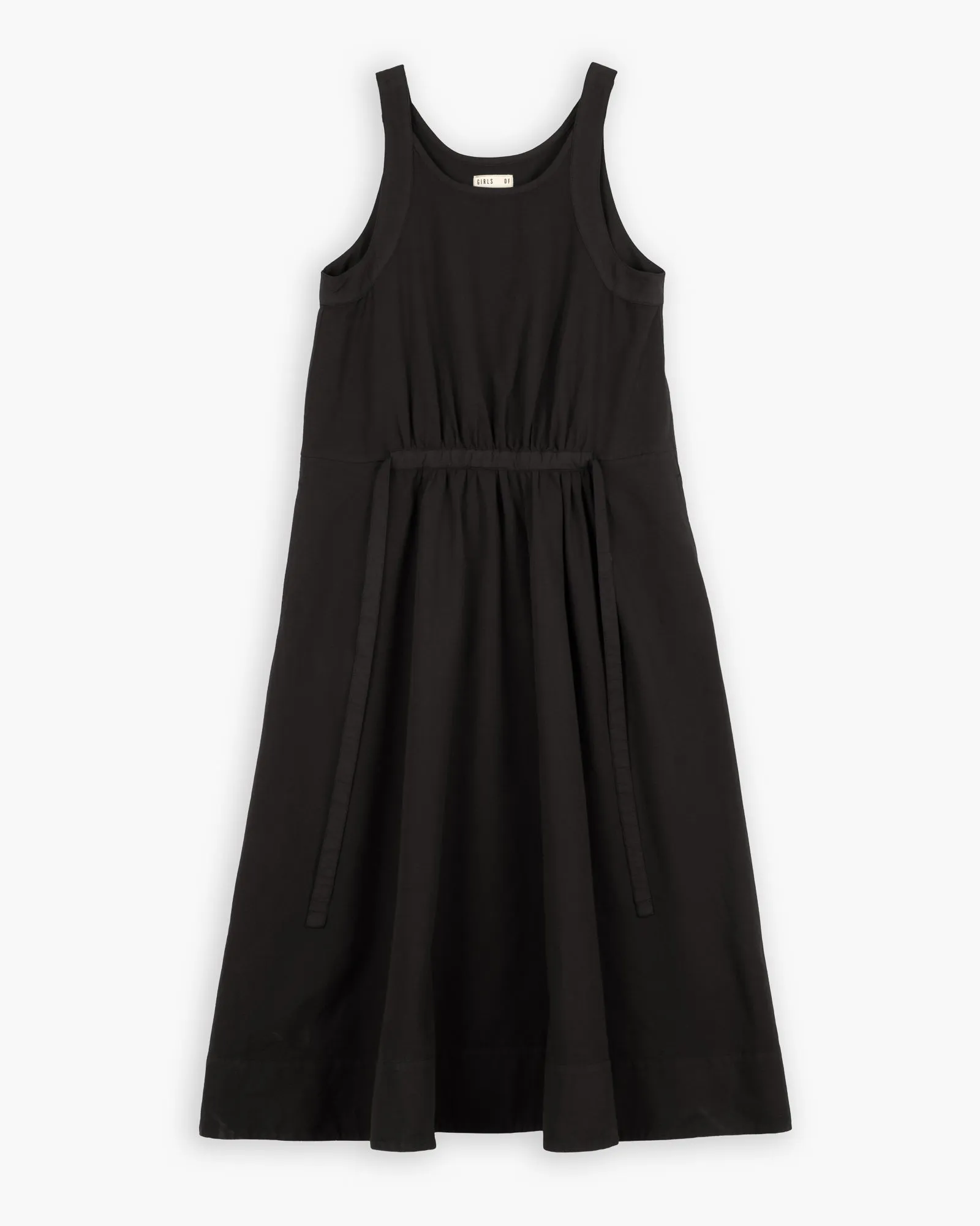 G.o.D Apron Dress Faro Cotton Black sold by Eat Dust product image thumbnail 2