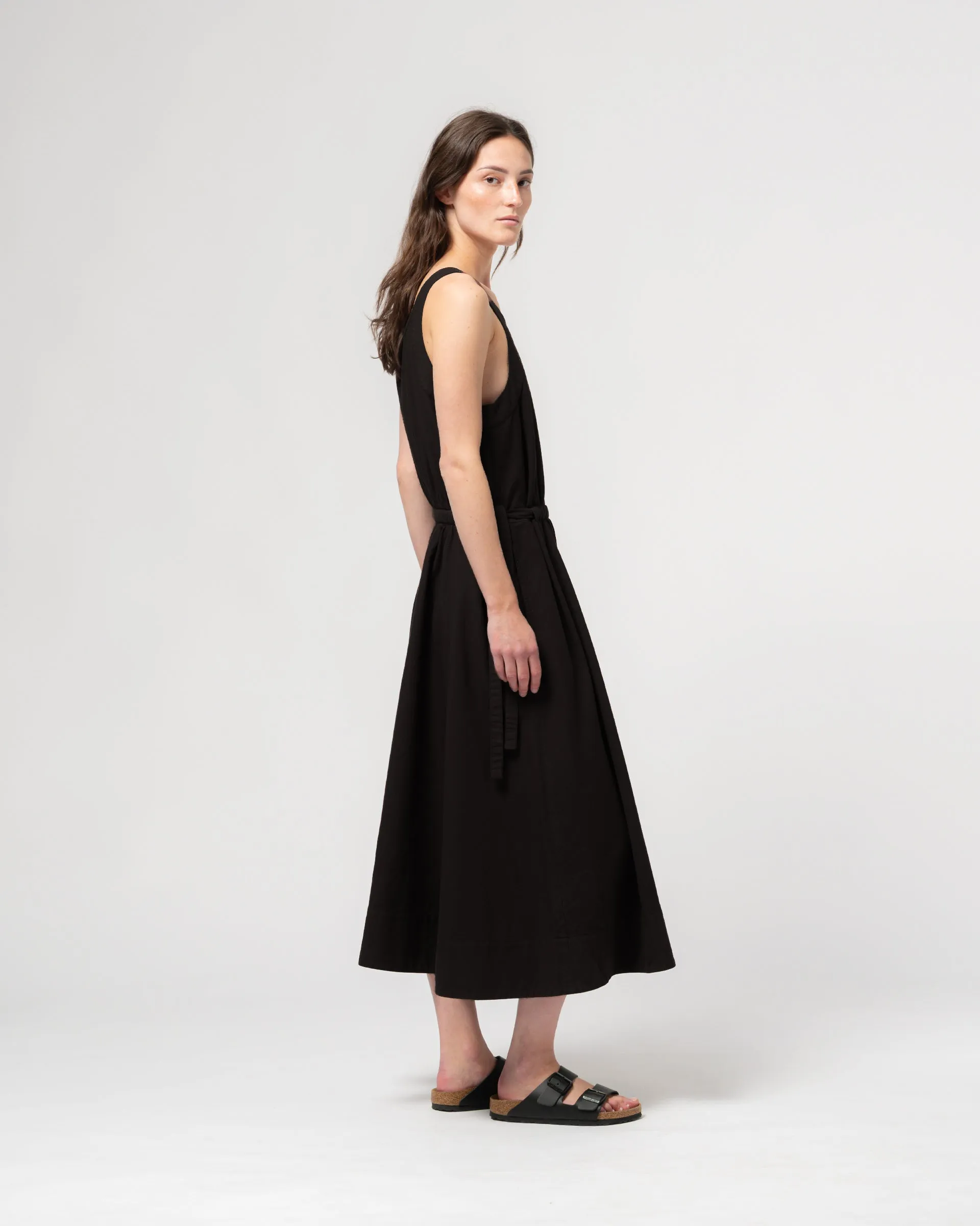 G.o.D Apron Dress Faro Cotton Black sold by Eat Dust product image thumbnail 3