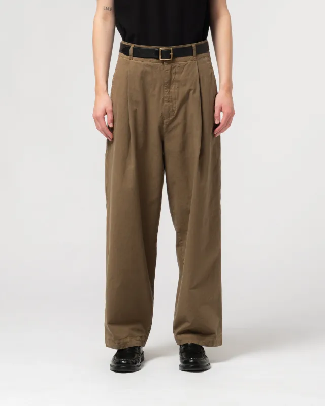 G.o.D British Worker Cotton Linen Canteen Green made by Eat Dust