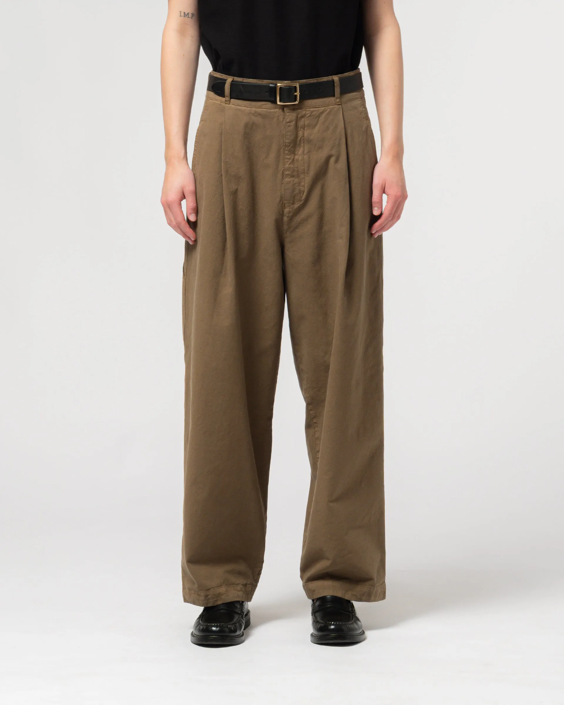 G.o.D British Worker Cotton Linen Canteen Green sold by Eat Dust