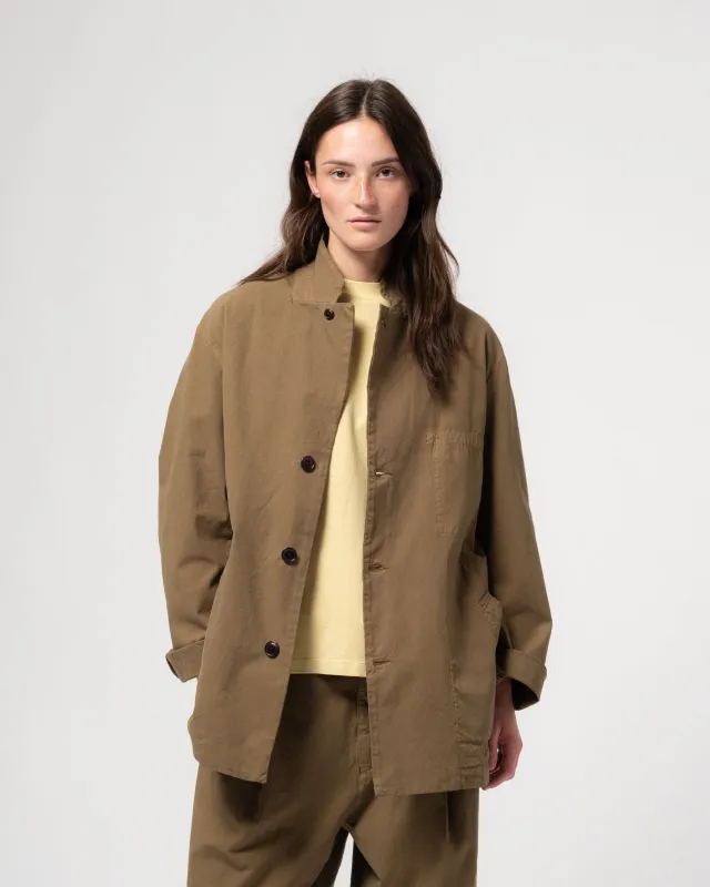 G.o.D Sport Coat Cotton Linen Canteen Green made by Eat Dust